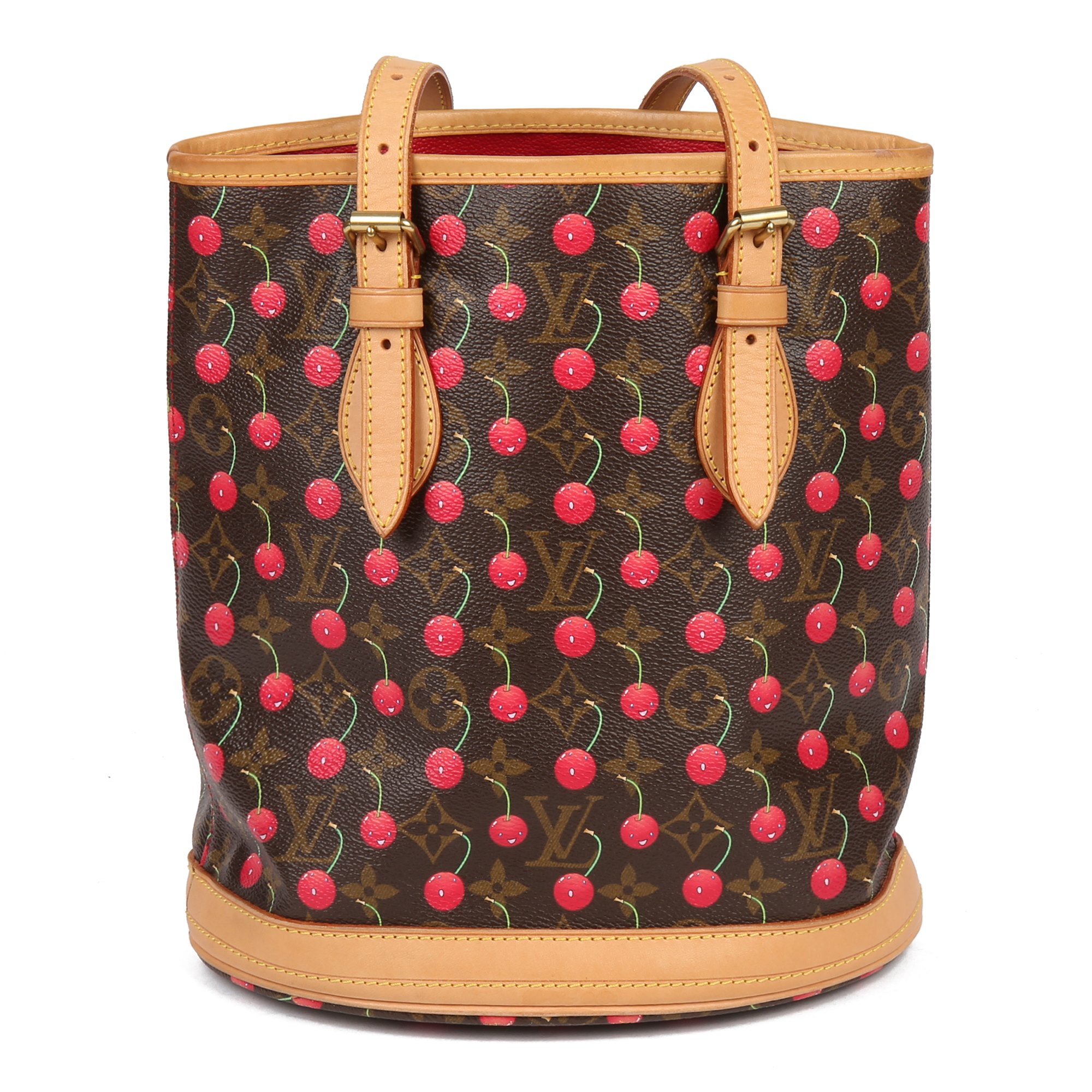 louis vuitton cherry bucket bolsa