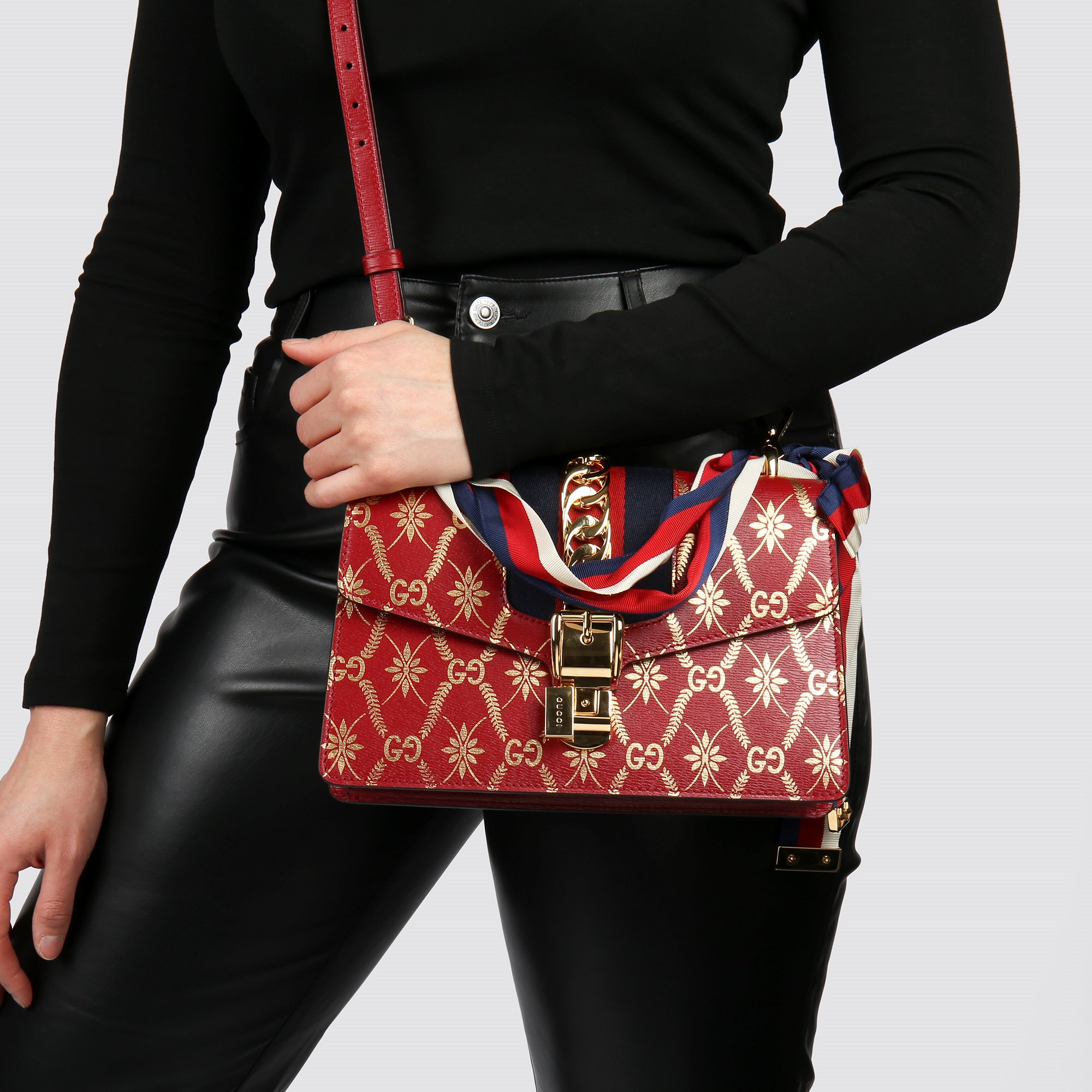 gucci sylvie red