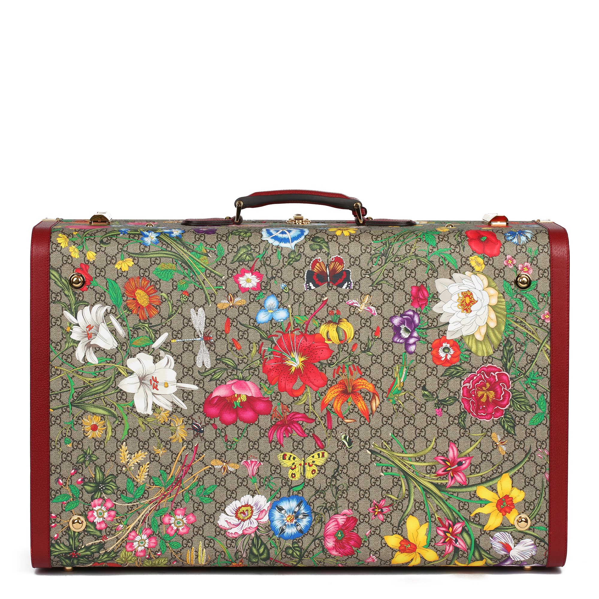 pigskin suitcase