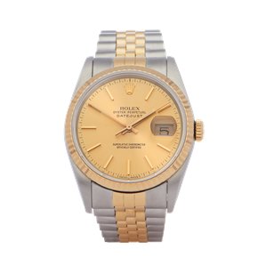 Rolex Datejust 36 18K Yellow Gold & Stainless Steel - 16233