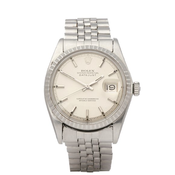 datejust white gold and stainless steel automatic