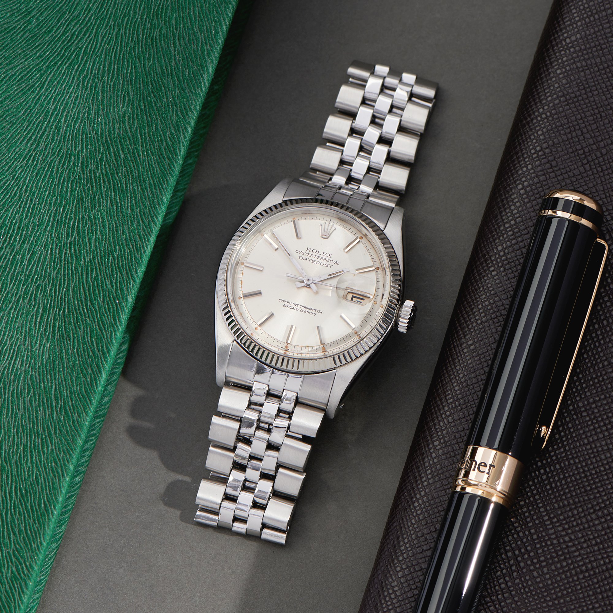 Rolex Datejust 36 White Gold & Stainless Steel 1601