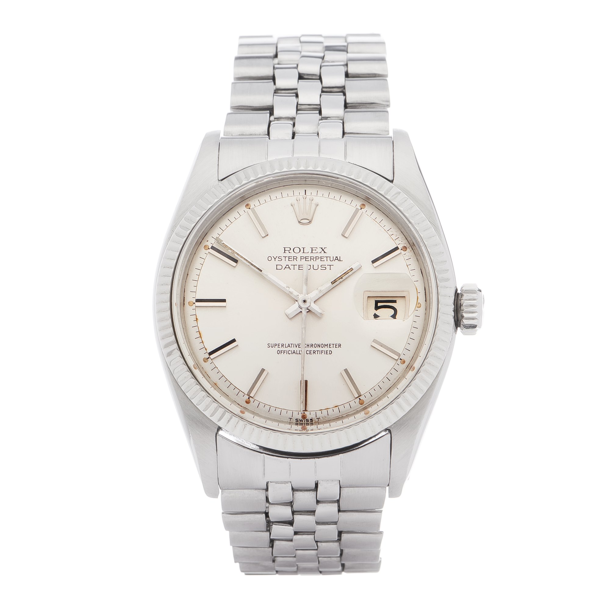 Rolex Datejust 36 White Gold & Stainless Steel 1601