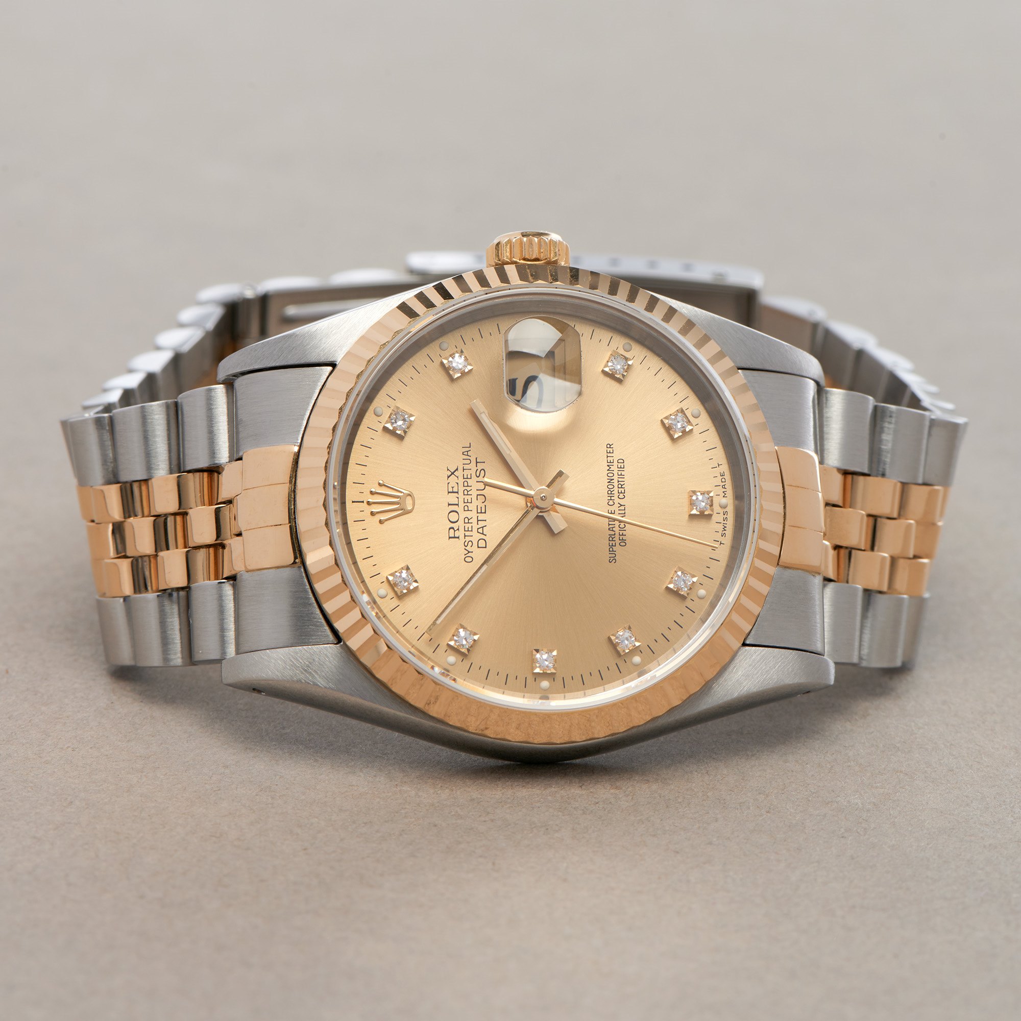 Rolex Datejust 36 18K Yellow Gold & Stainless Steel 16233G