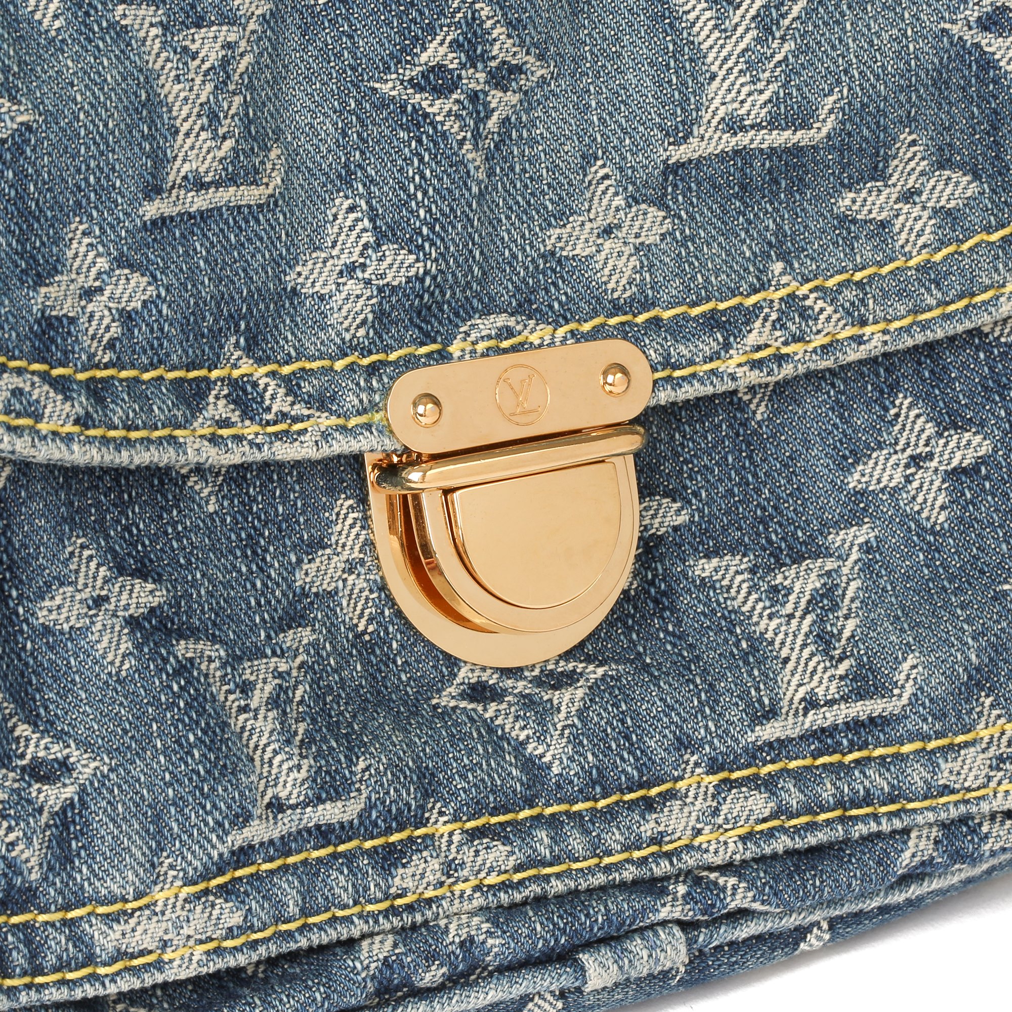 Louis Vuitton Blue Monogram Denim Bum Bag