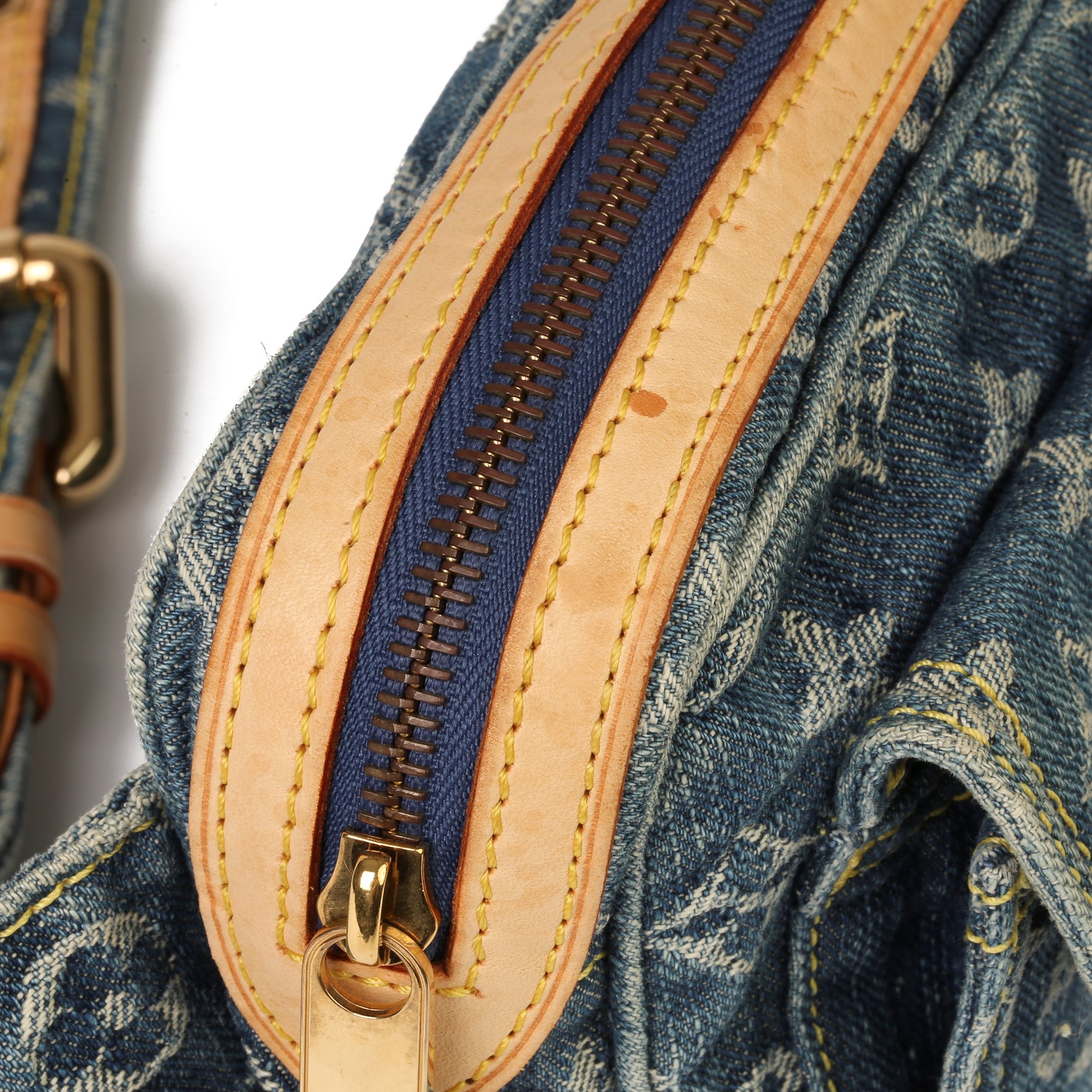 Louis Vuitton Blue Monogram Denim Bum Bag
