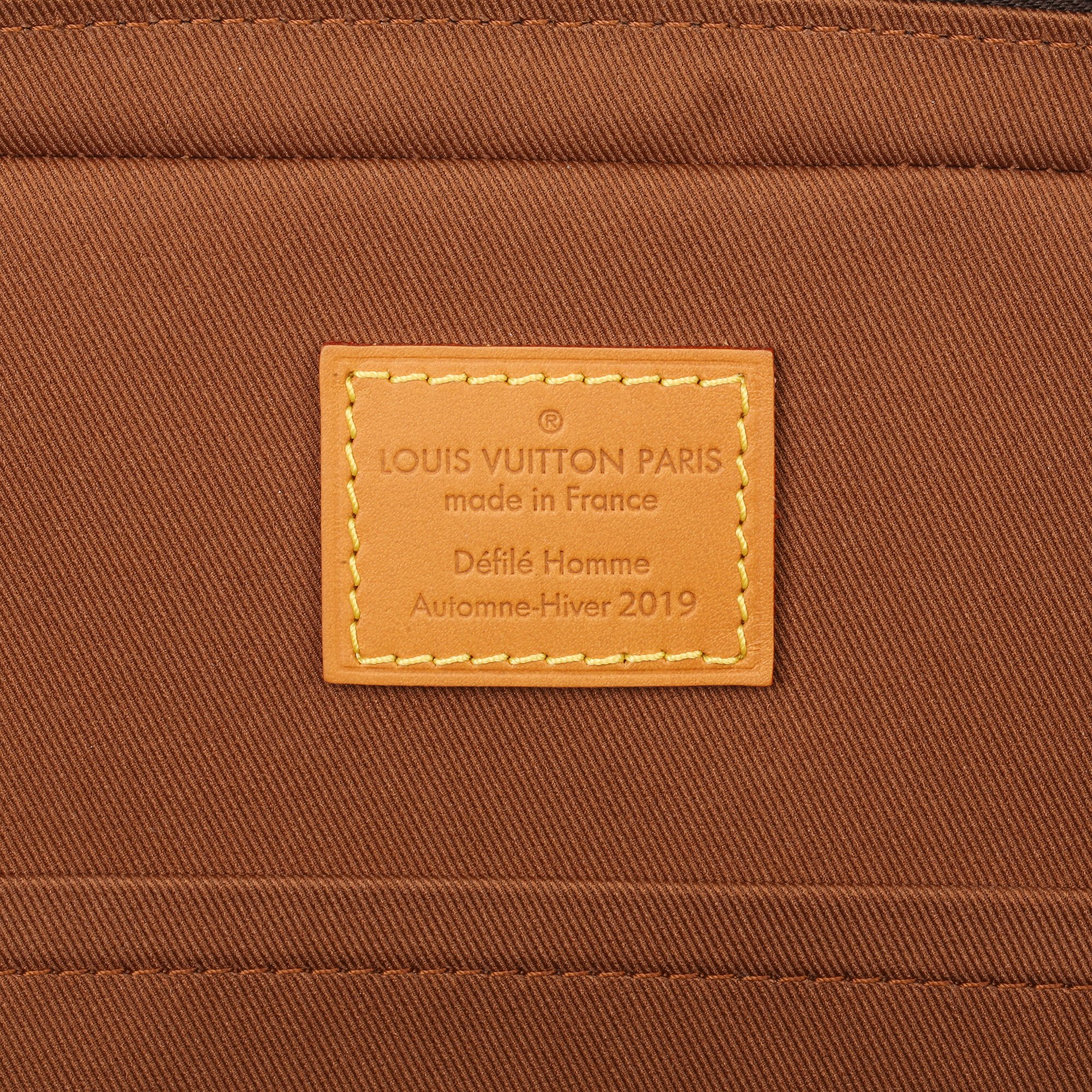Louis Vuitton Brown Monogram Coated Canvas & Vachetta Leather Soft Trunk Messenger MM