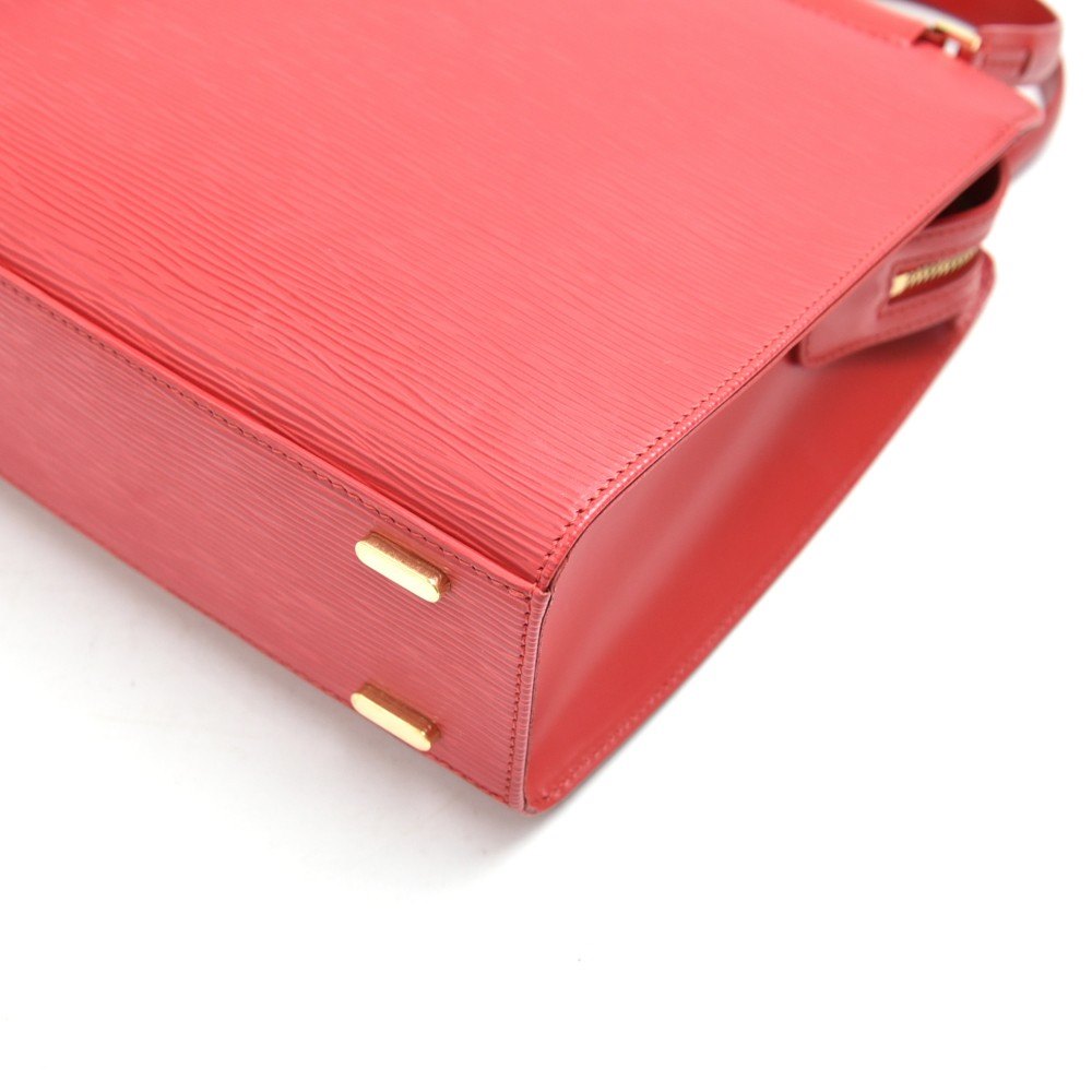 Louis Vuitton Red Epi Leather Figari PM