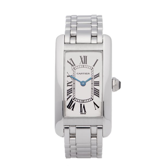 Cartier Tank Americaine 18K White Gold - W26019L1 or 1713