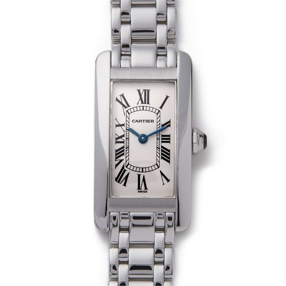 Cartier Tank Americaine 18K White Gold - W26019L1 or 1713