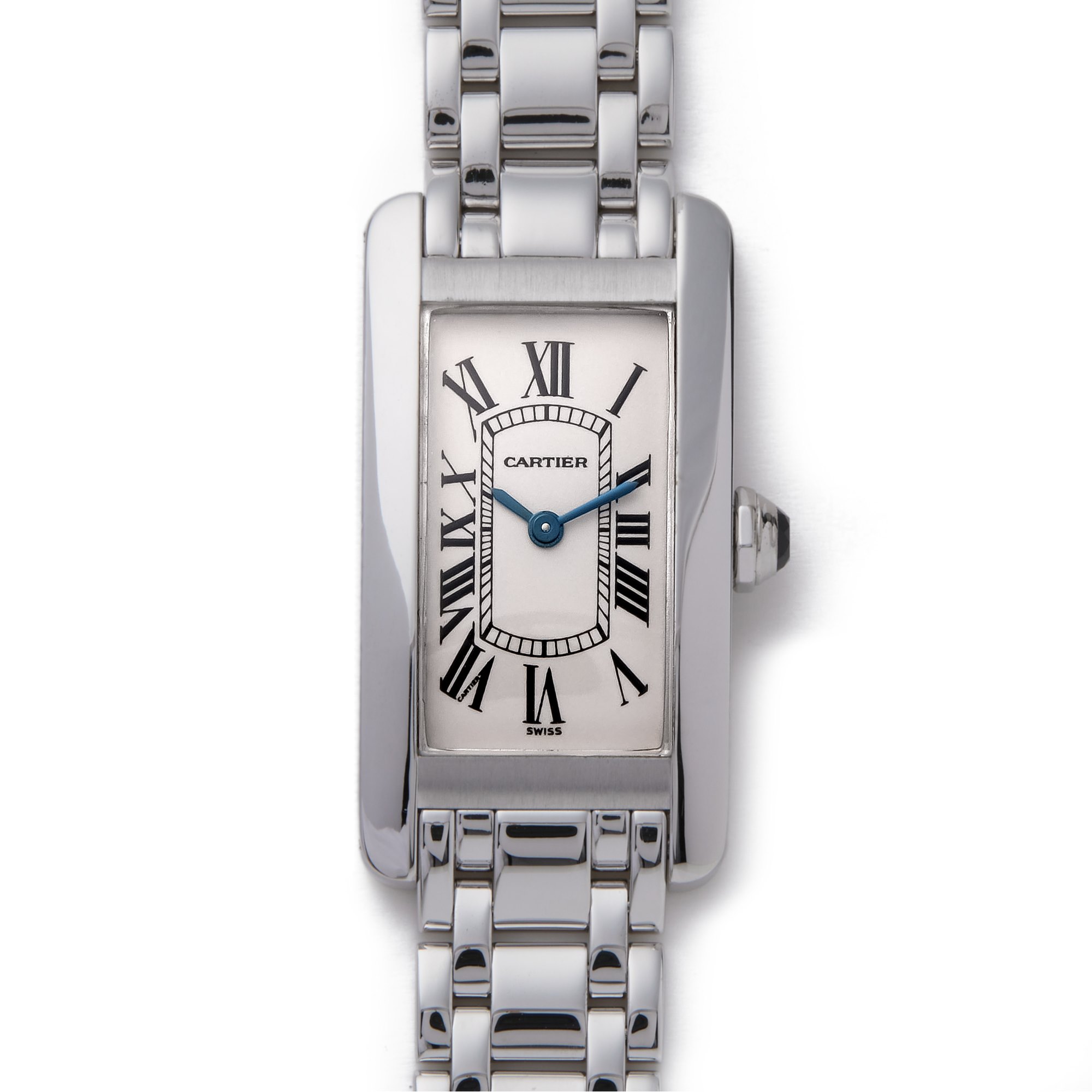Cartier Tank Americaine 18K White Gold W26019L1 or 1713