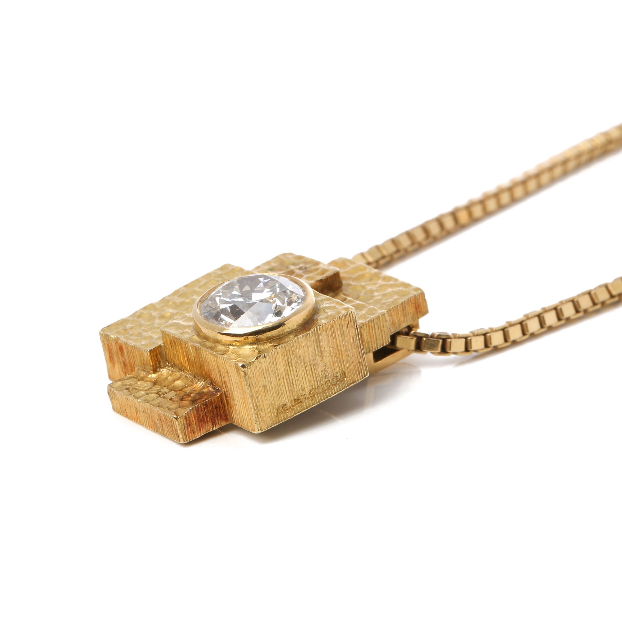 Grima Grima 2.18ct Diamond Bespoke Pendant
