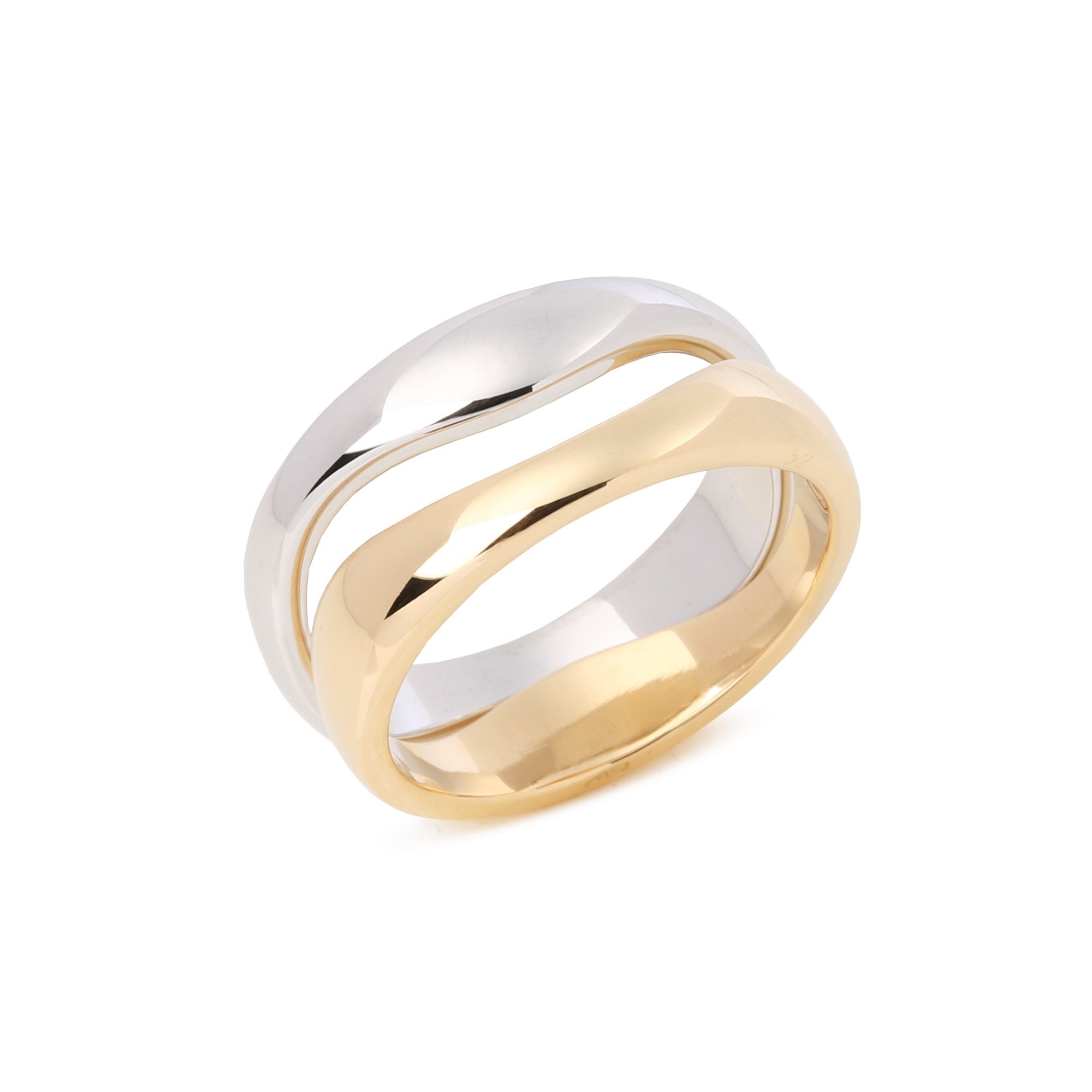 Cartier Love Me Set of Two Band Rings
