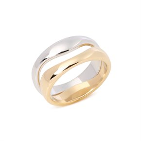 Cartier Love Me Set of Two Band Rings