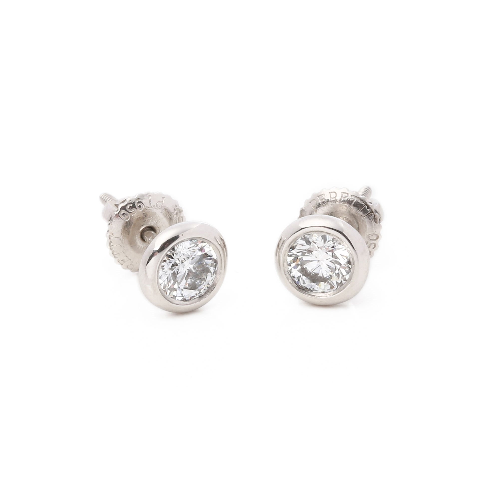 Tiffany & Co. Diamonds by the Yard 0.70ct Diamond Stud Earrings