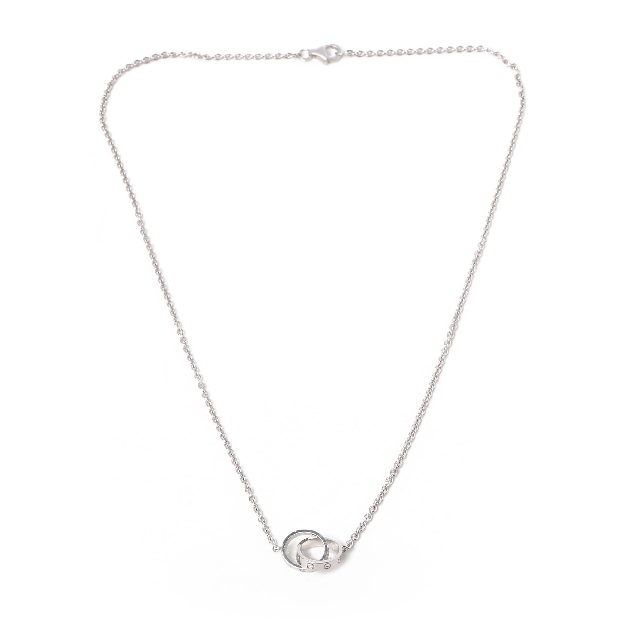 Cartier Love Necklace COMJ563 | Second Hand Jewellery | Xupes