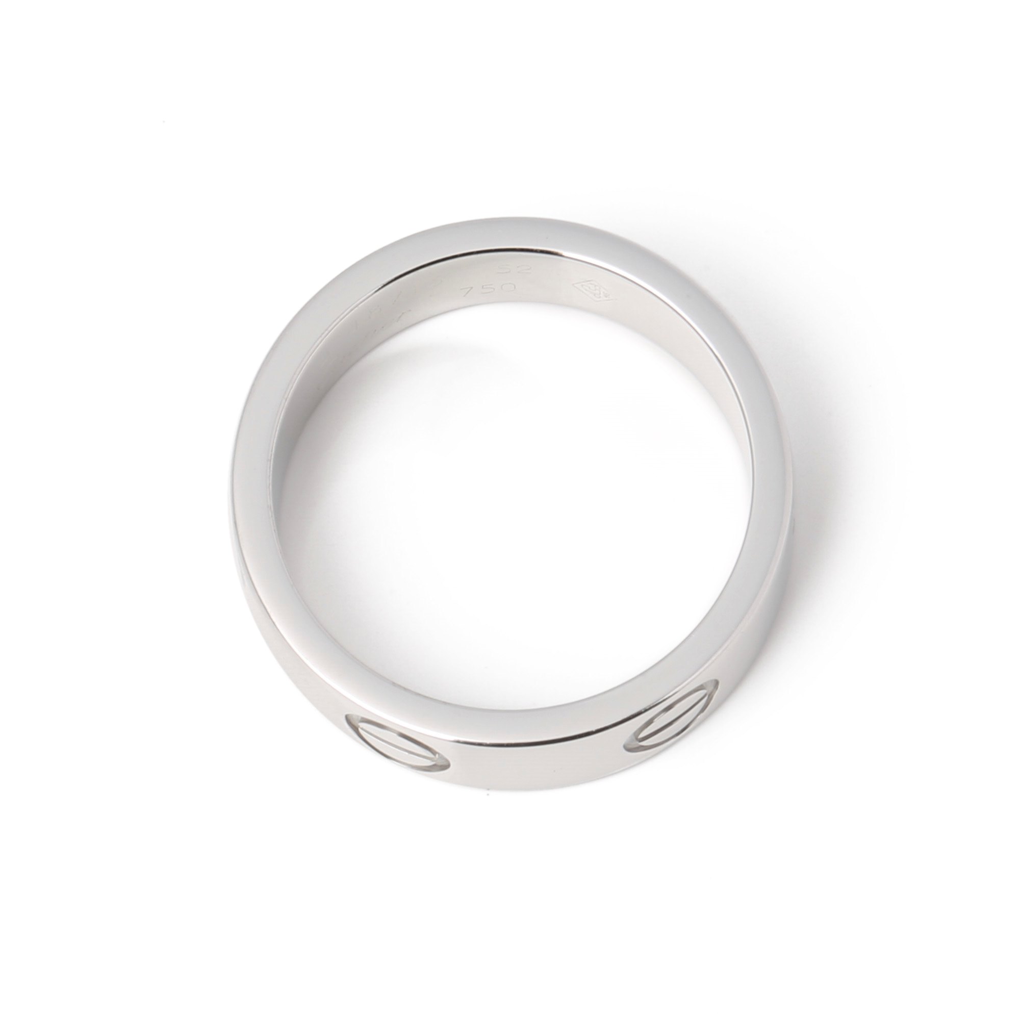 Cartier White Gold Love Ring