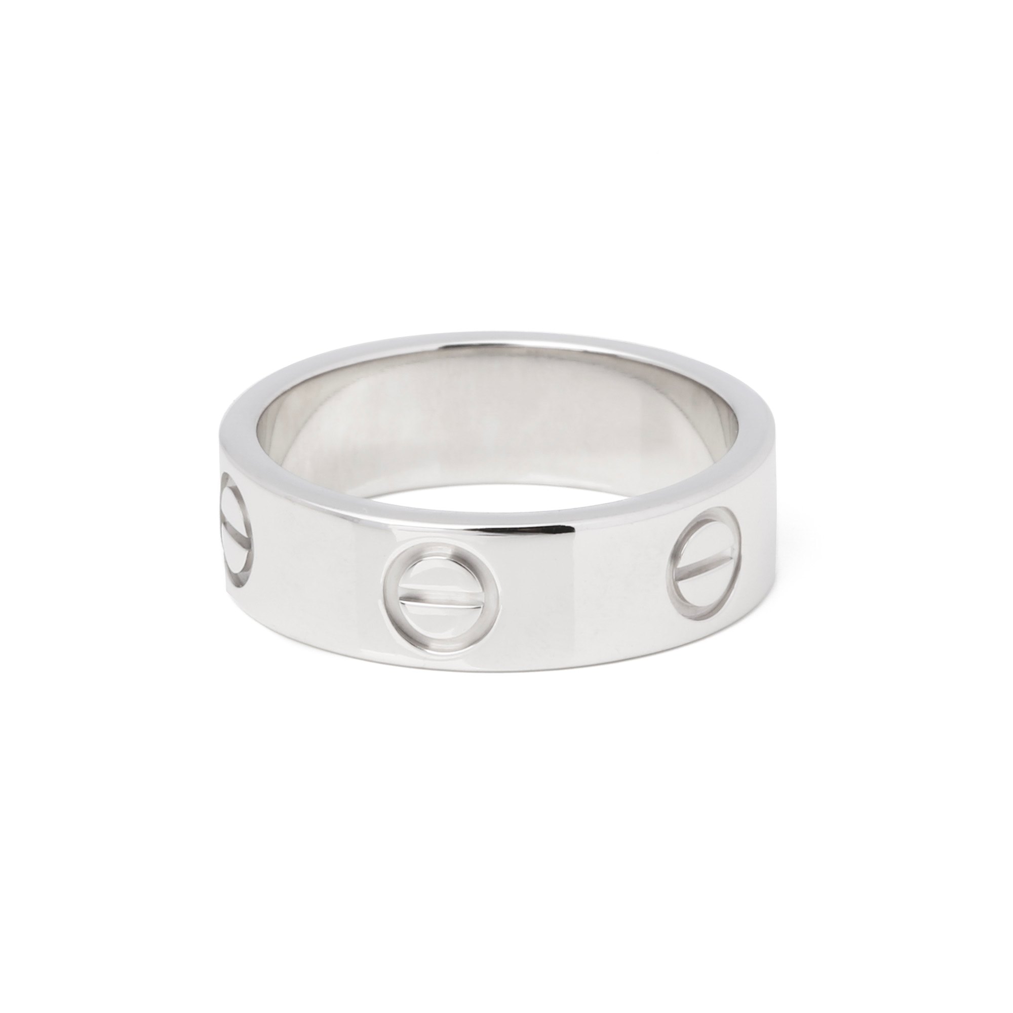 Cartier White Gold Love Ring