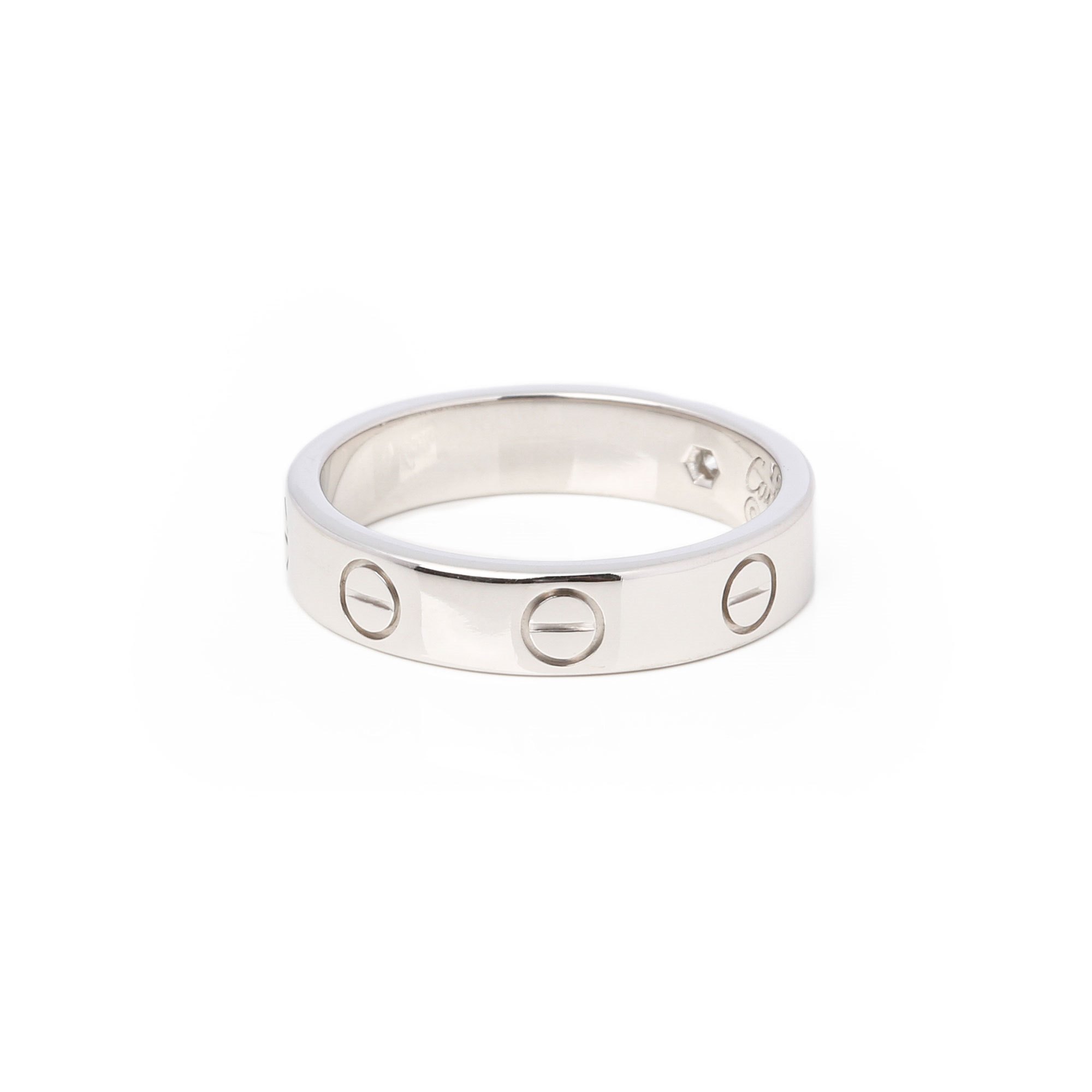 Cartier Love 1 Diamond Wedding Band Ring