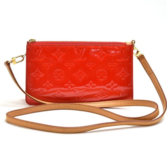 Louis Vuitton Red Vernis Leather Lexington 