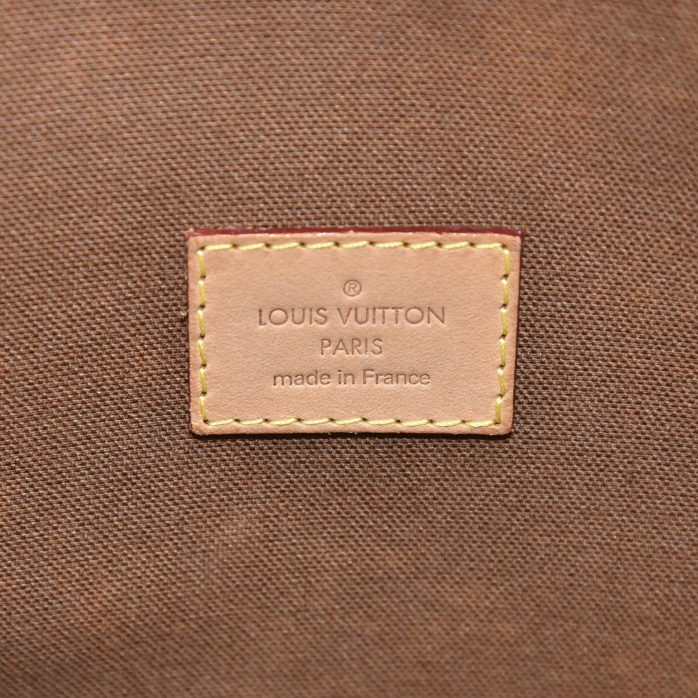 Louis Vuitton Brown Monogram Coated Canvas Lockit GM