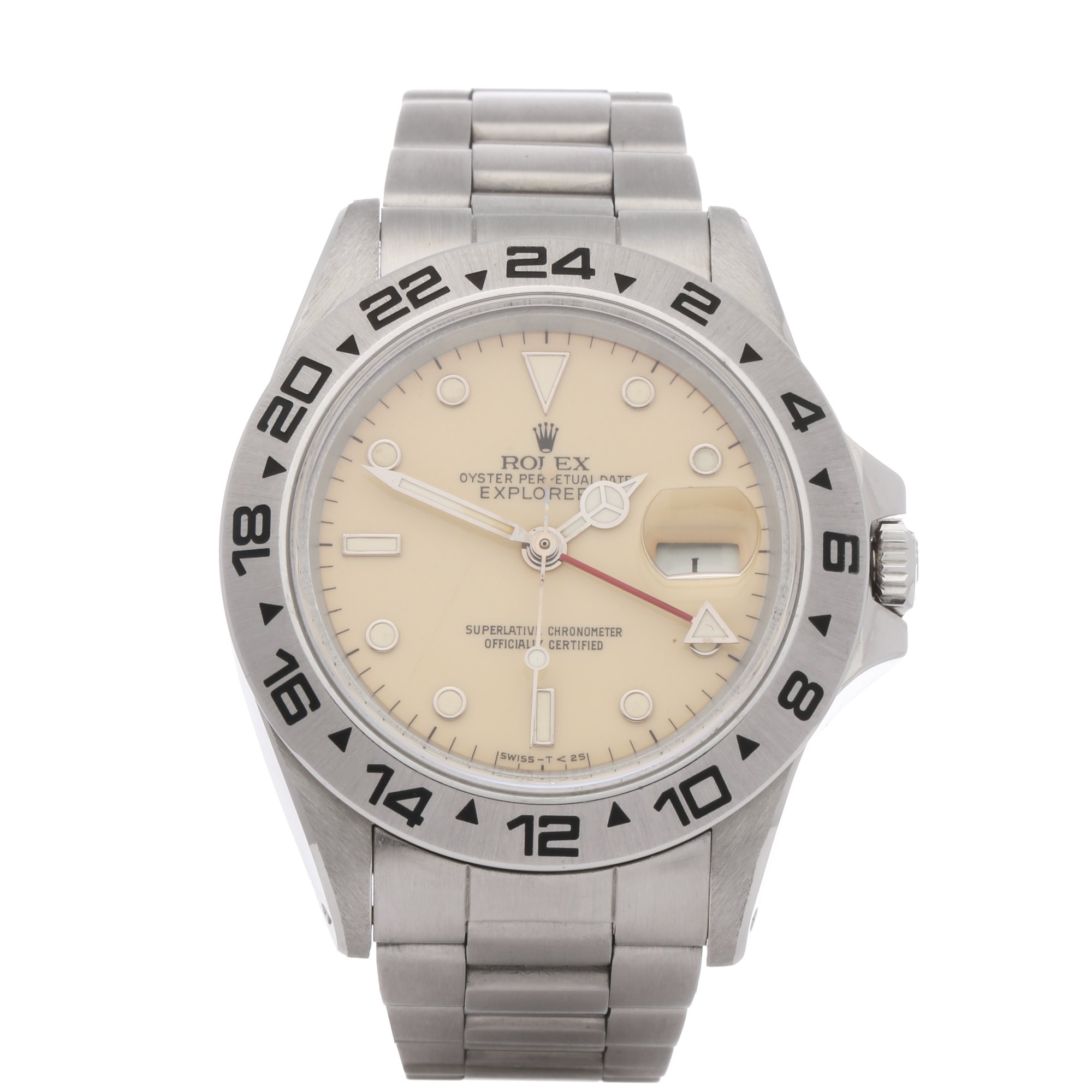 explorer 2 cream dial