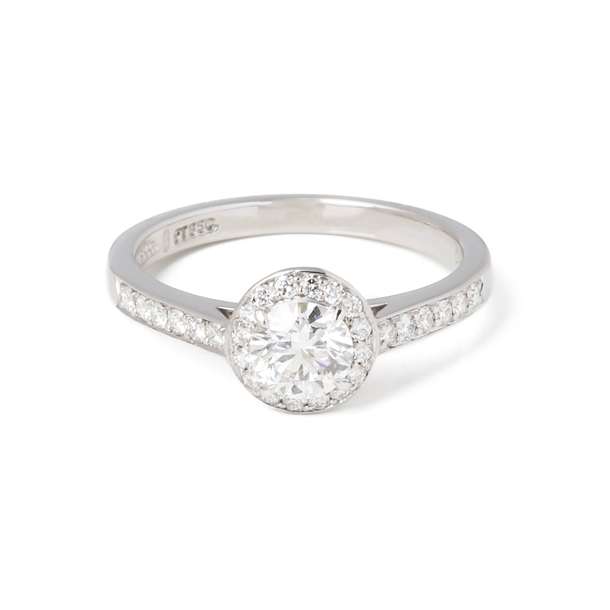 Tiffany & Co. Embrace Halo engagement ring