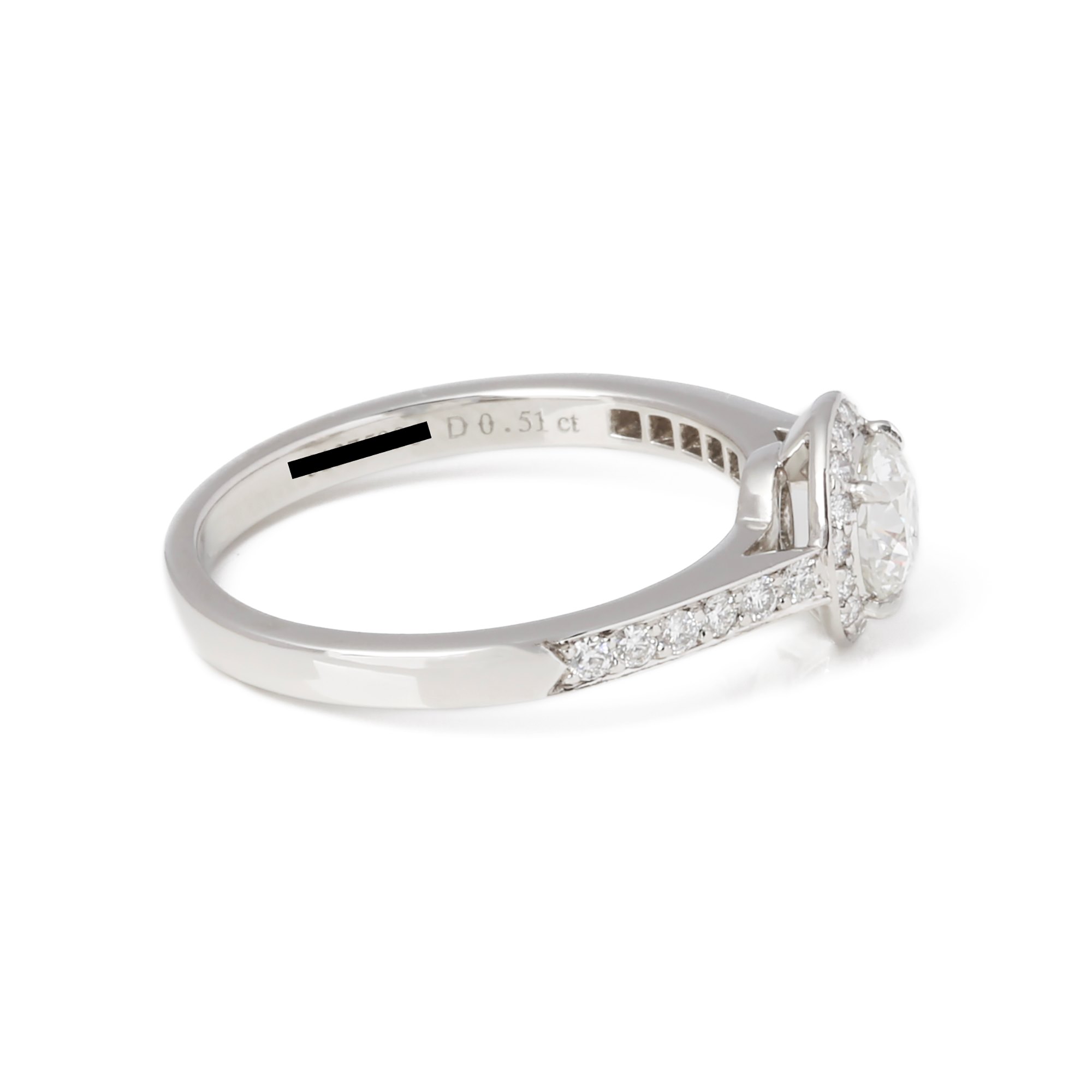 Tiffany & Co. Embrace Halo engagement ring