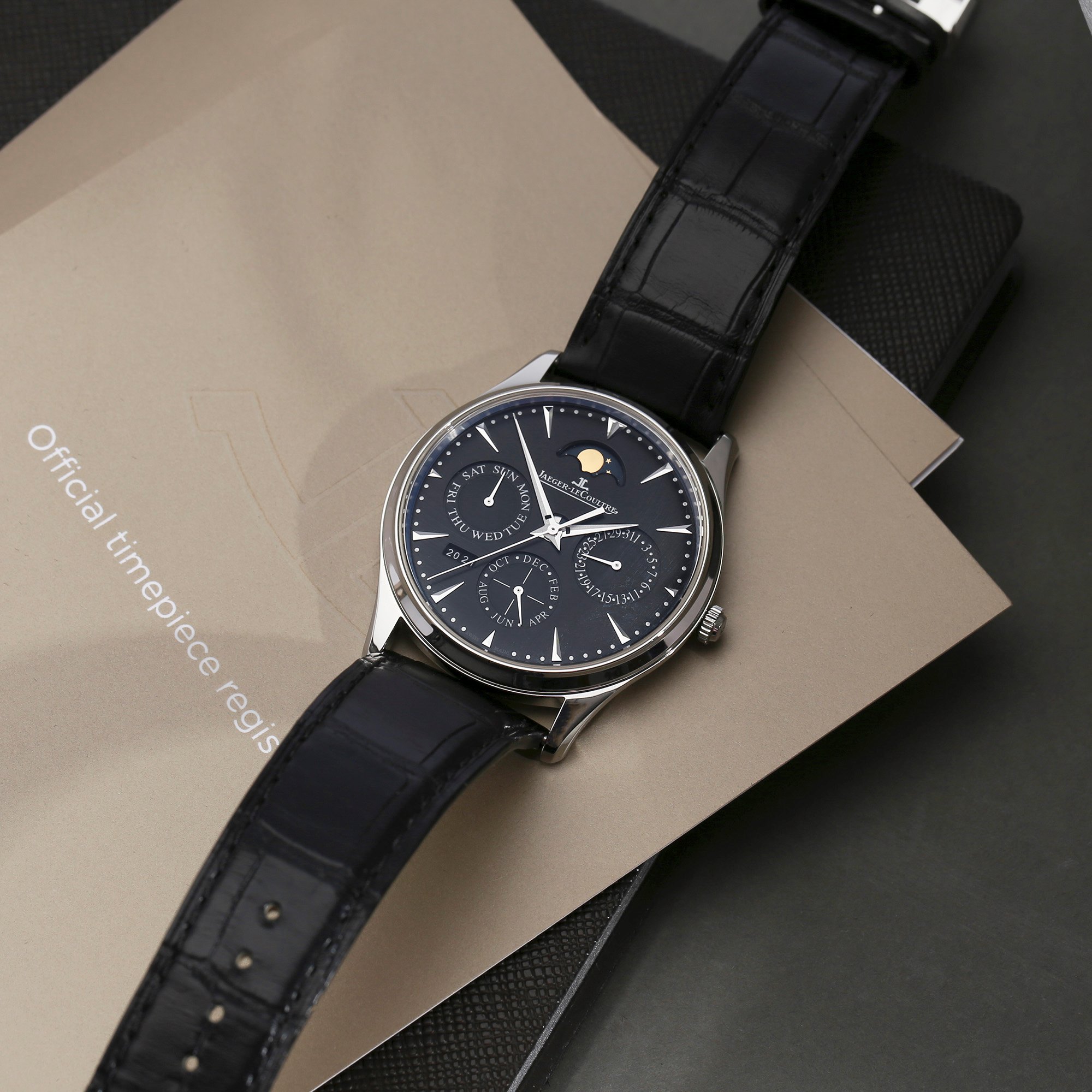 Jaeger-LeCoultre Master Ultra Thin Perpetual Stainless Steel 130.84.70