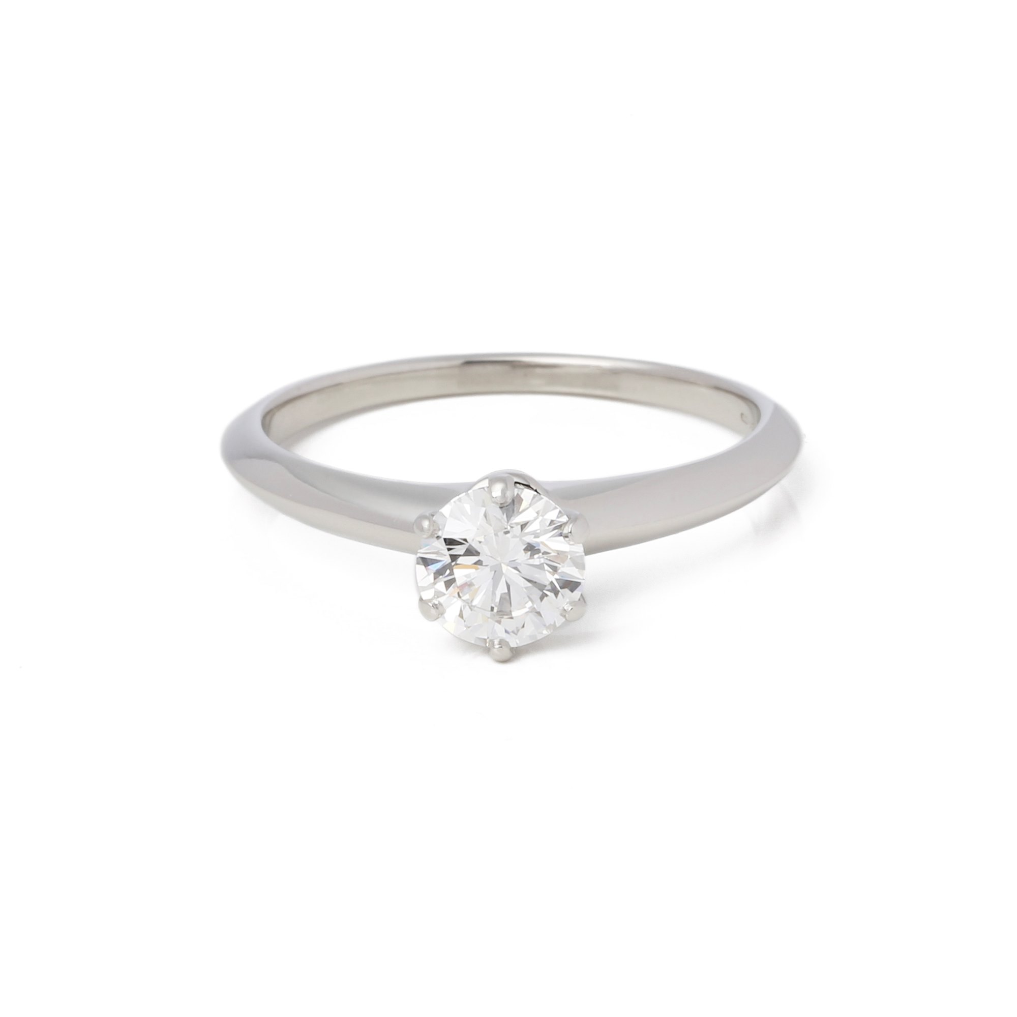 Tiffany & Co. Brilliant cut 0.93ct Diamond Solitaire Ring