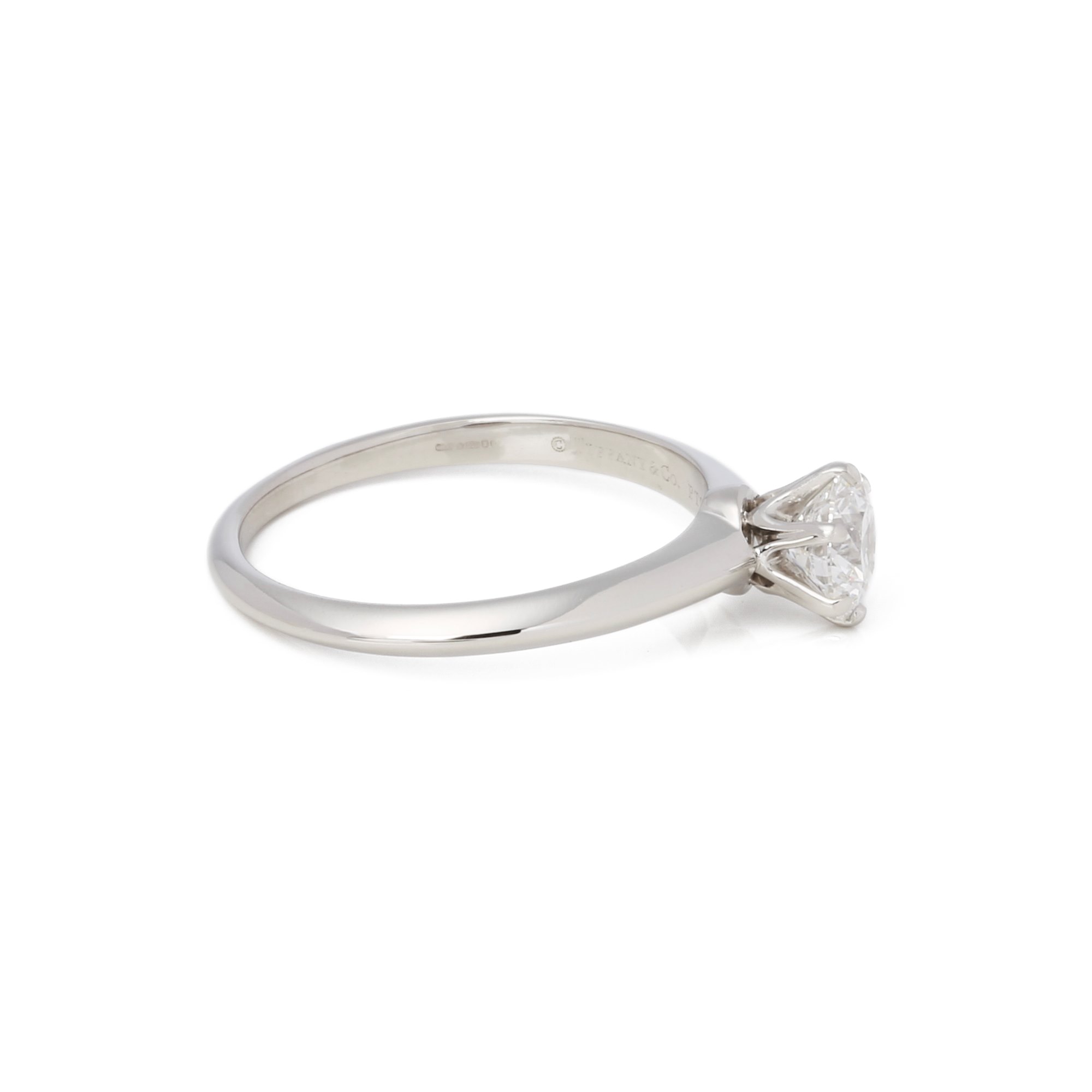 Tiffany & Co. Brilliant cut 0.93ct Diamond Solitaire Ring