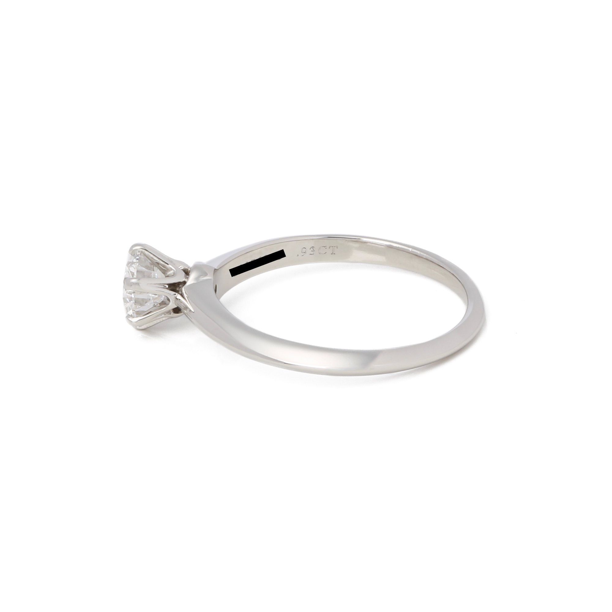 Tiffany & Co. Brilliant cut 0.93ct Diamond Solitaire Ring