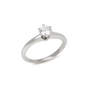 Tiffany & Co. Brilliant cut 0.58ct Diamond Solitaire ring