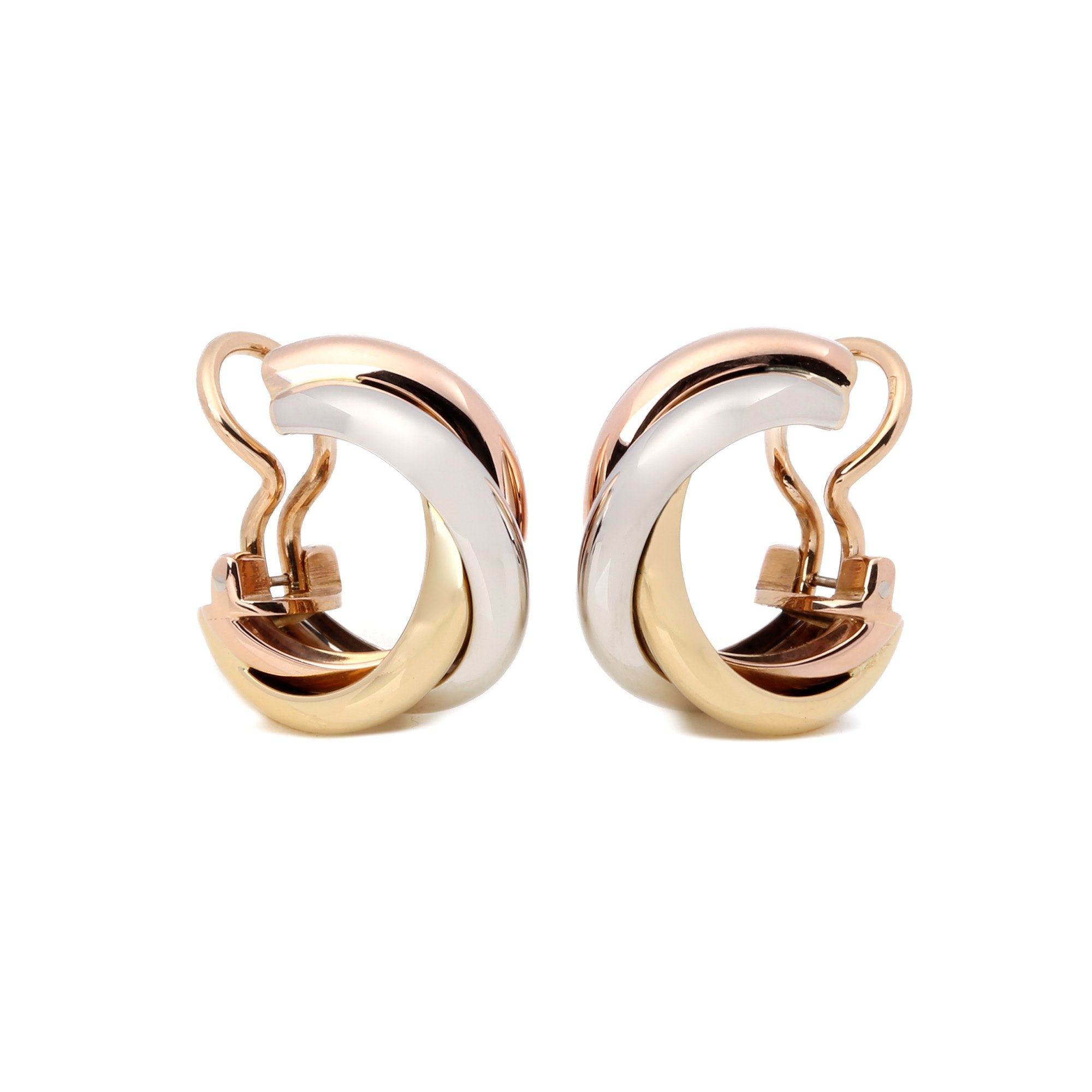 Cartier Clip Hoop Earrings