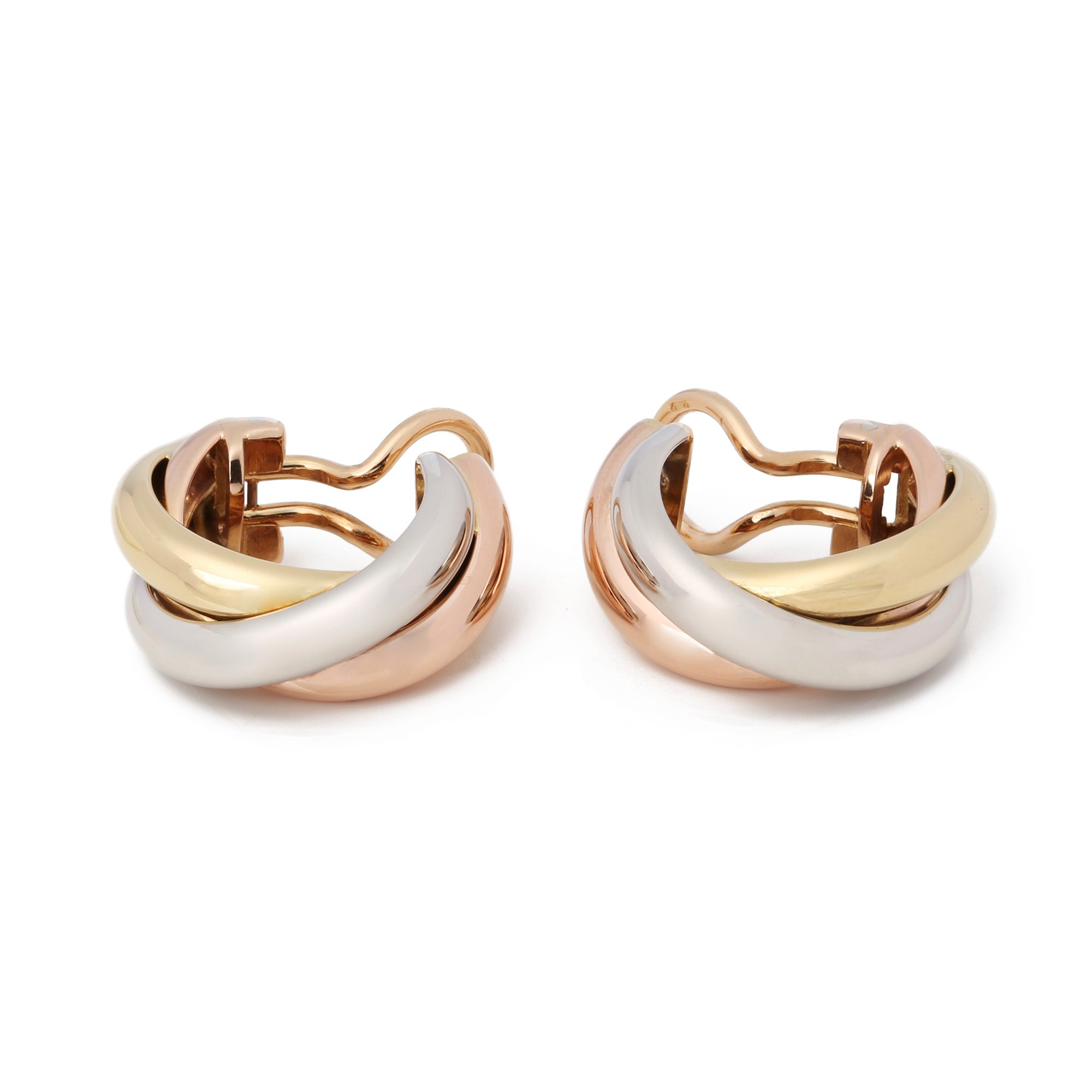 Cartier Clip Hoop Earrings