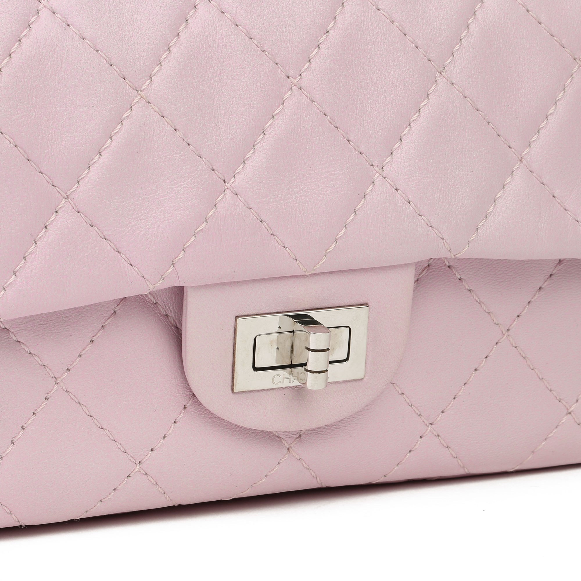 Chanel Sakura Pink Quilted Lambskin 2.55 Reissue 226 Flap Bag