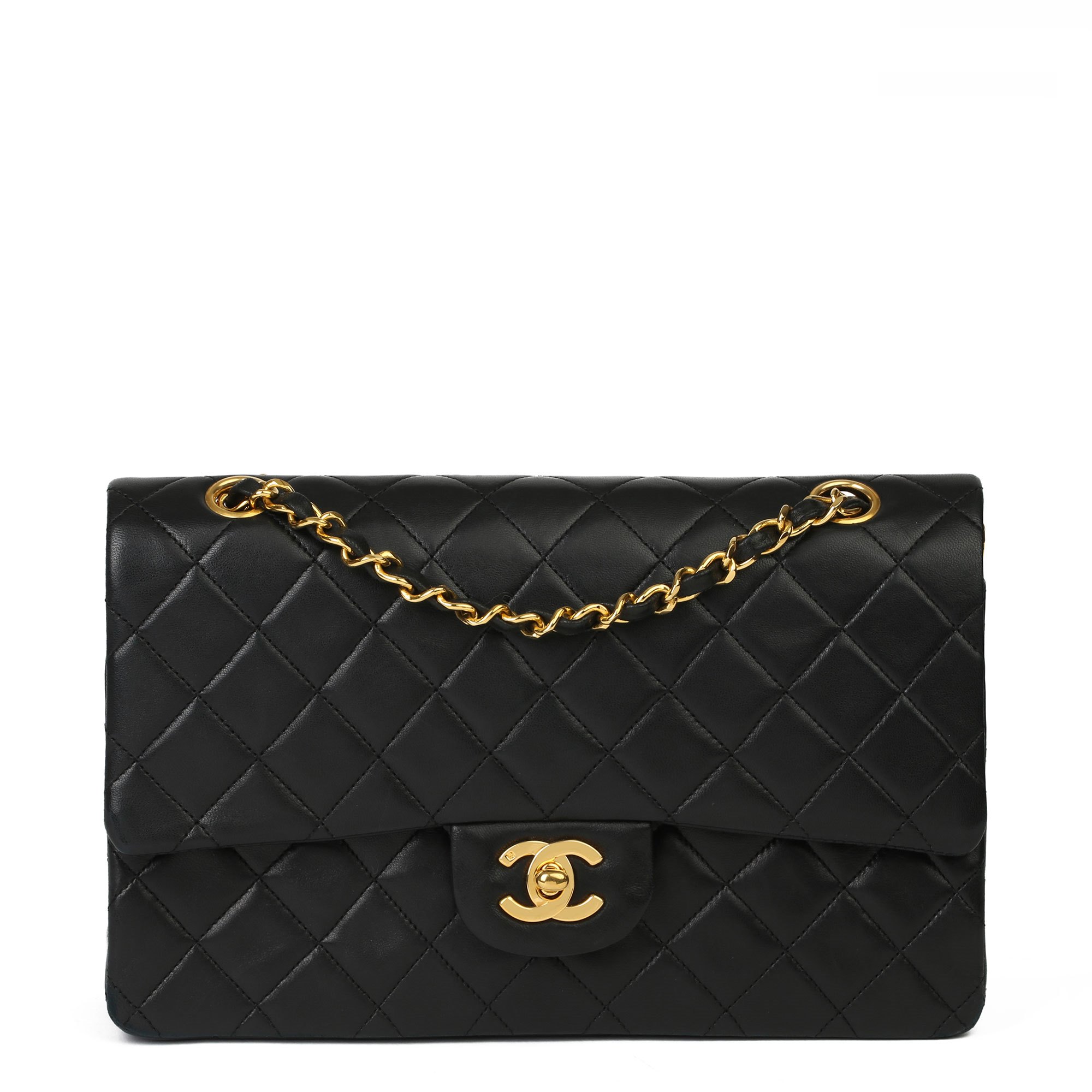 Chanel Medium Classic Double Flap Bag 1990 HB3962 | Second Hand Handbags