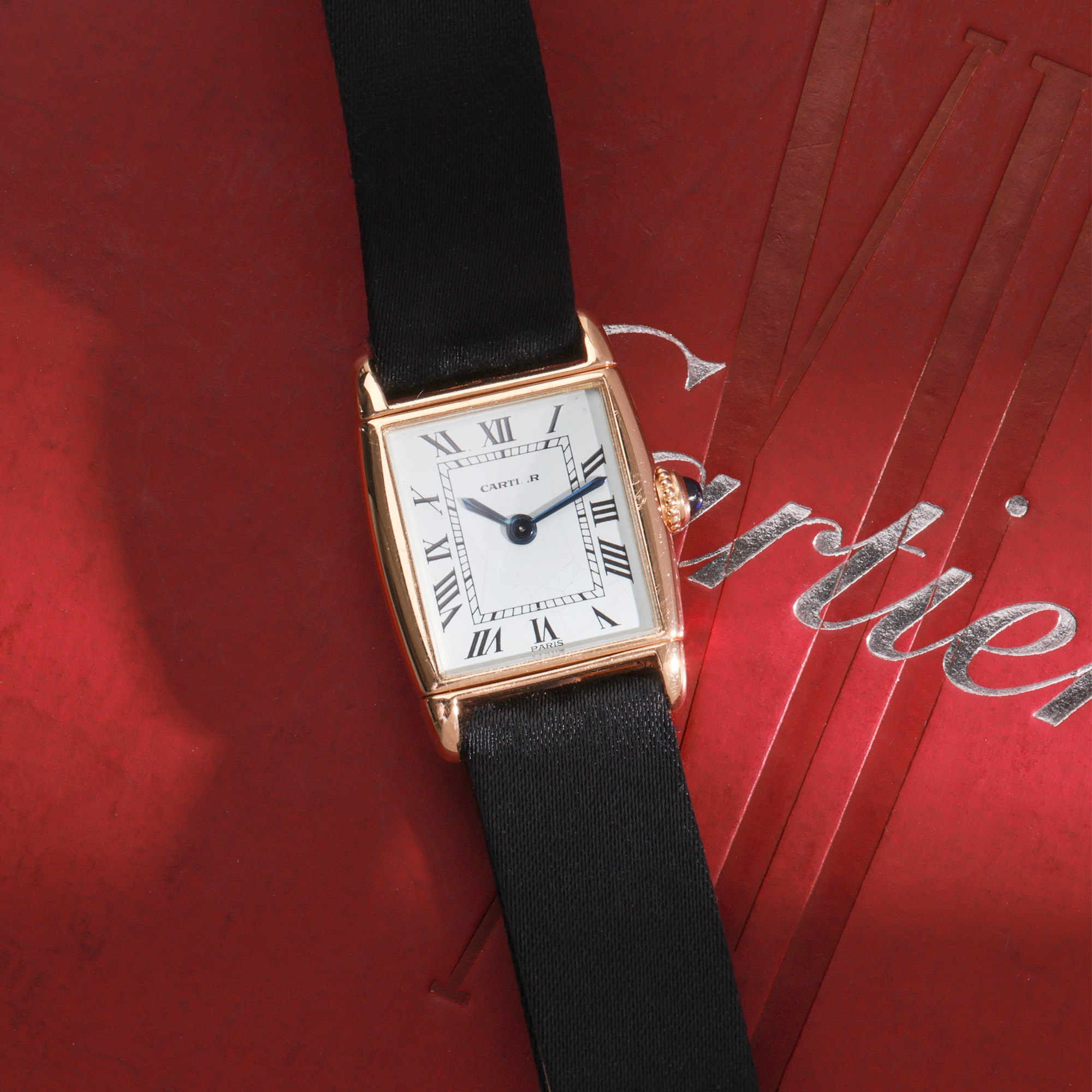 Cartier Reverso 18K Yellow Gold 2582