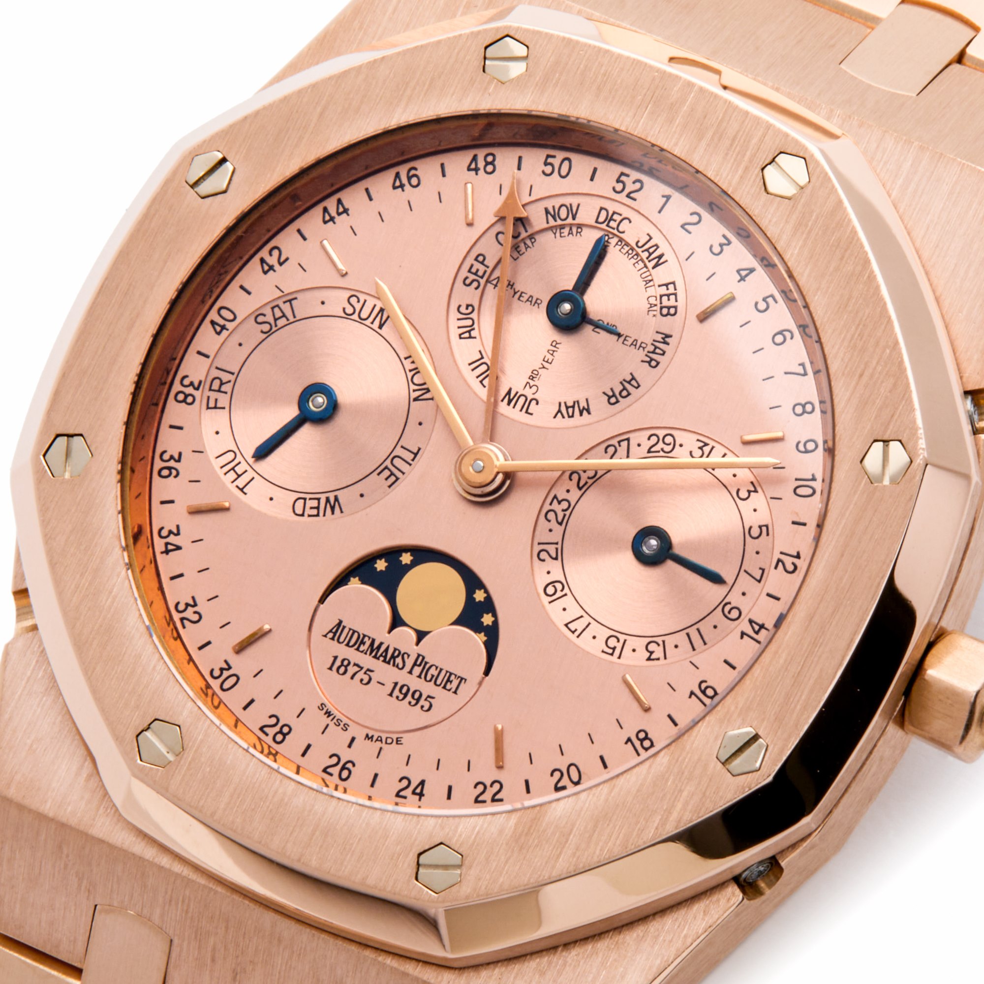 Audemars Piguet Royal Oak Quantieme Perpetual Limited Edition Of 120 Pieces 18K Rose Gold - 25810OR.OO.0944OR.01 Rose Goud 25810OR.OO.0944OR.01