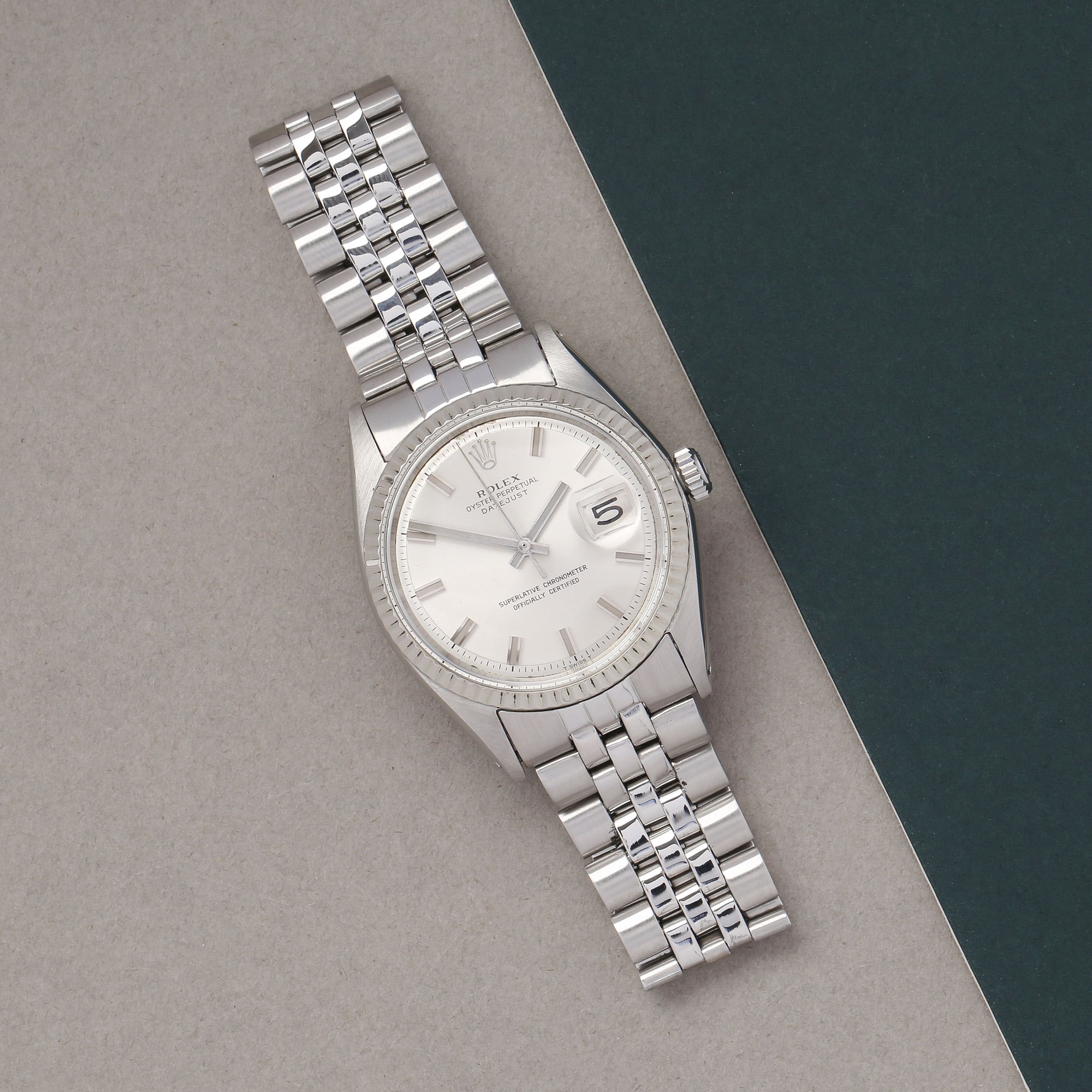 Rolex Datejust 36 'Wideboy' Dial Stainless Steel 1601