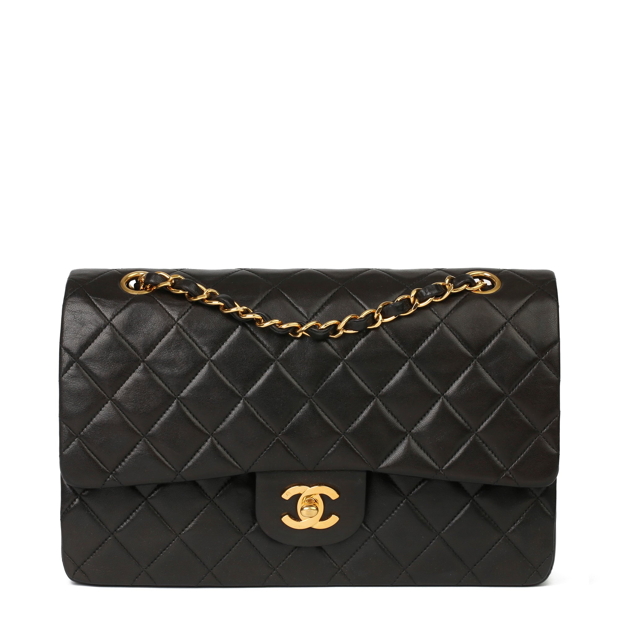 Chanel Medium Classic Double Flap Bag 1992 HB3895 | Second Hand Handbags