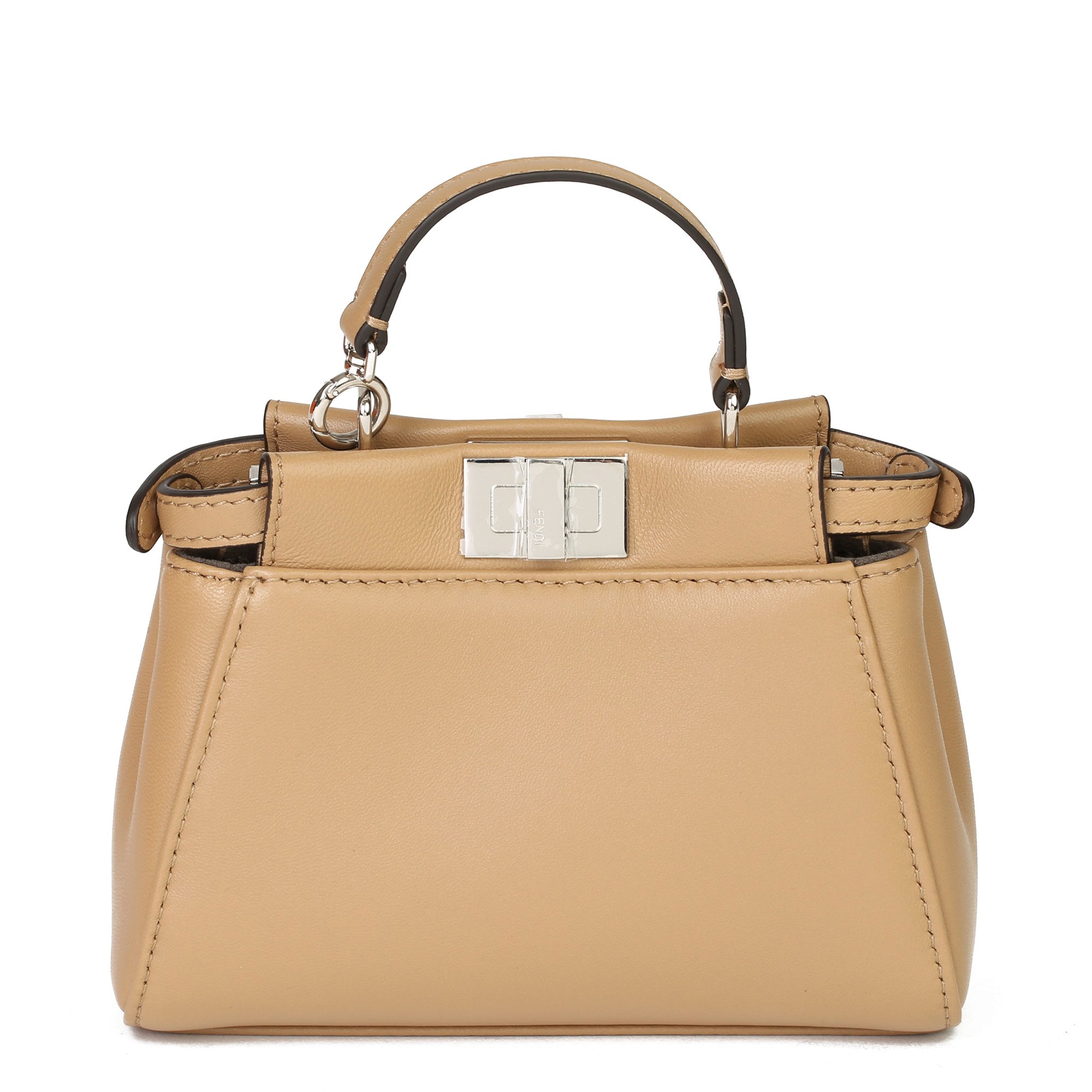 fendi peekaboo mini beige