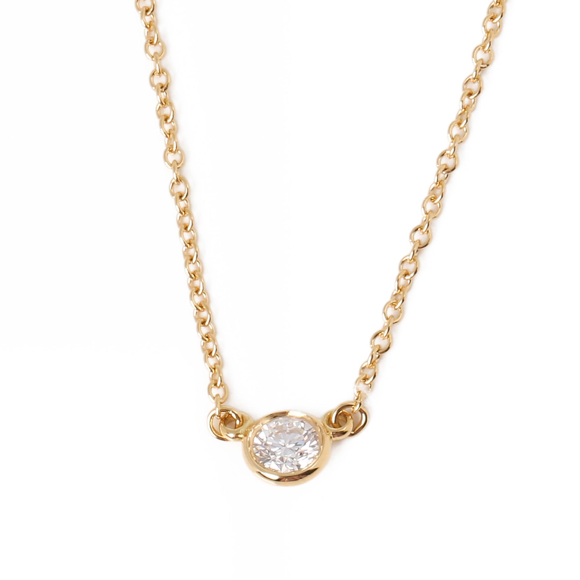 Tiffany & Co. Elsa Peretti diamonds by the yard pendant
