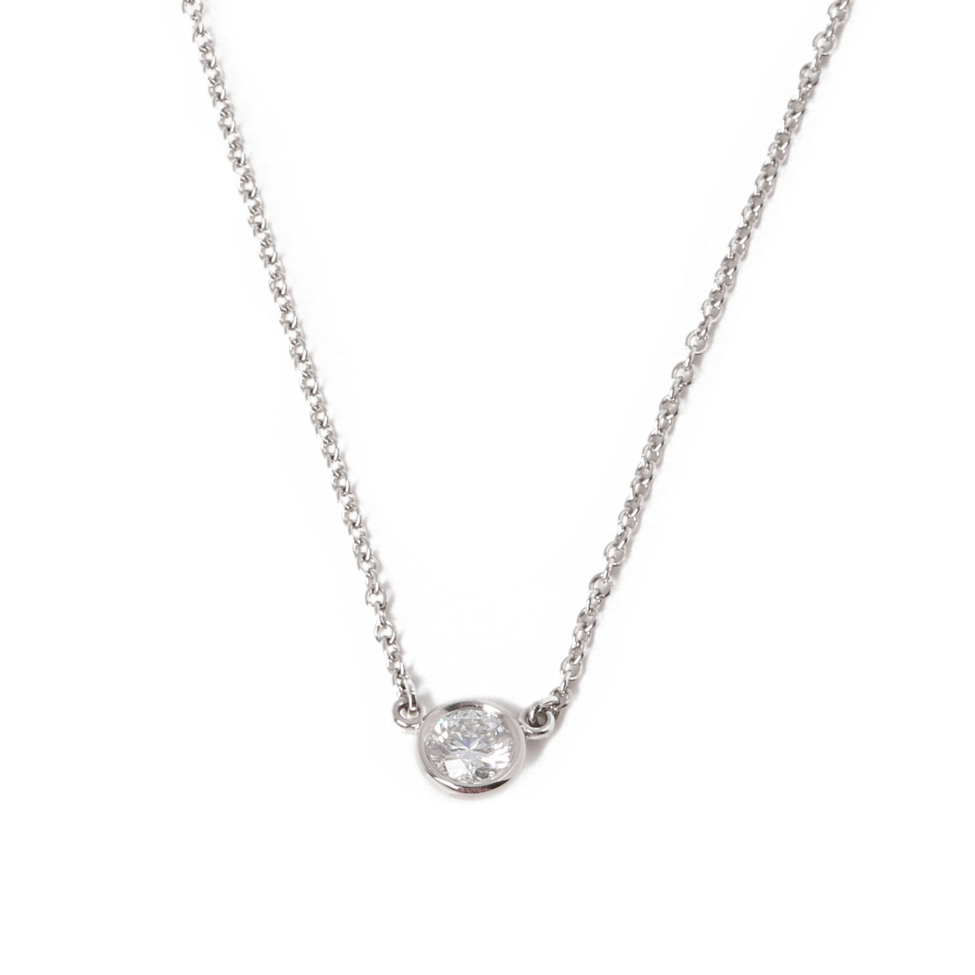 Tiffany & Co. Elsa Peretti diamonds by the yard pendant