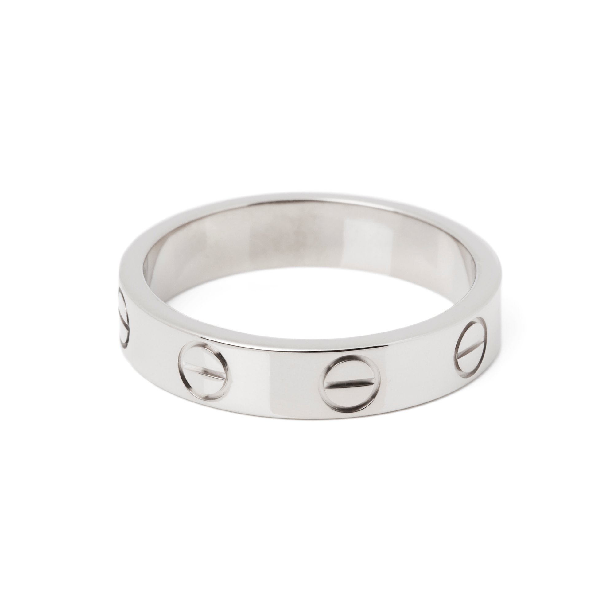 Cartier Love 18ct White Gold Wedding Band