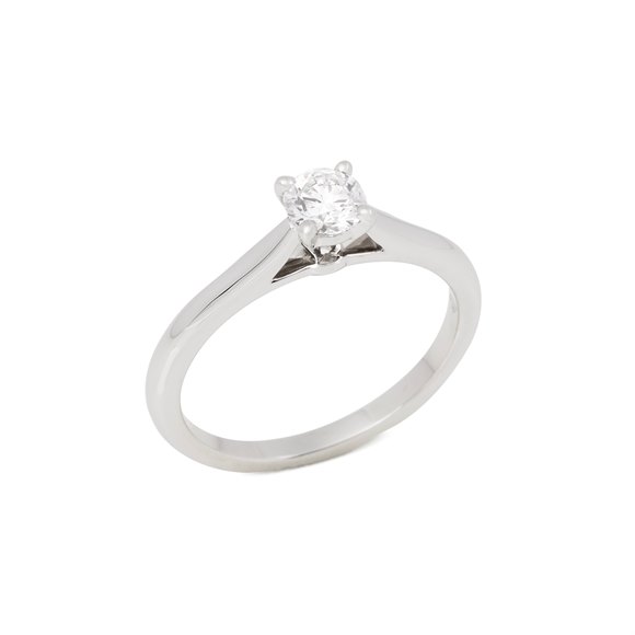 Cartier 0.30ct Diamond Solitaire 1895 Ring