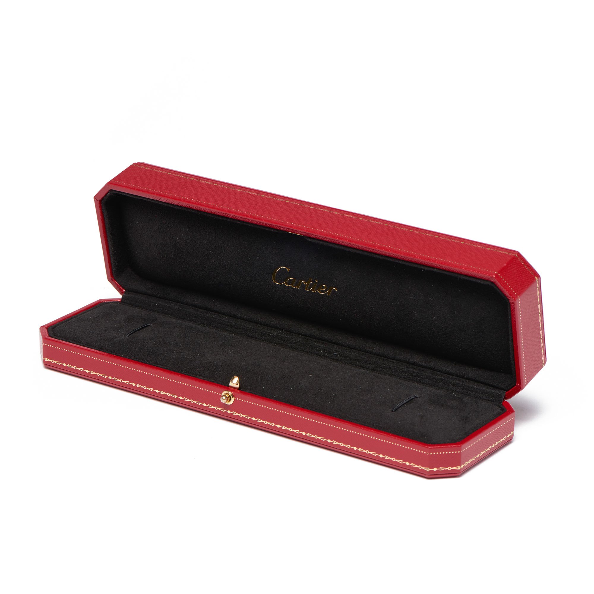Cartier White Gold Oval link Bracelet