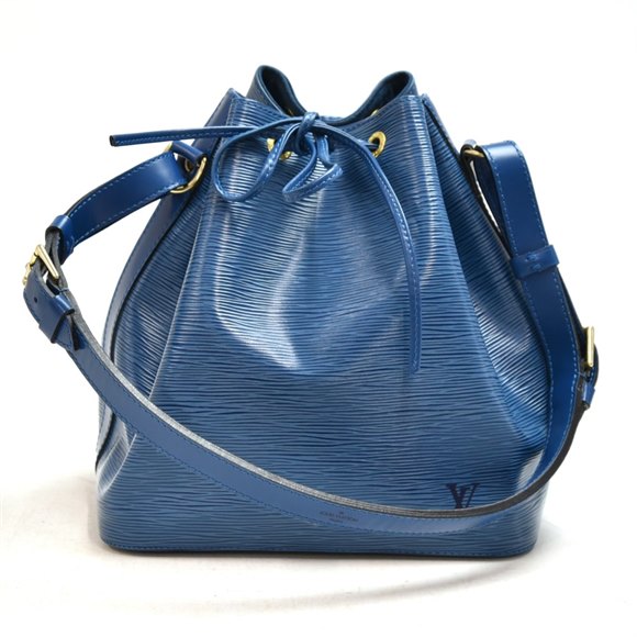 Louis Vuitton Blue & Red Epi Leather Vintage Petit Noé