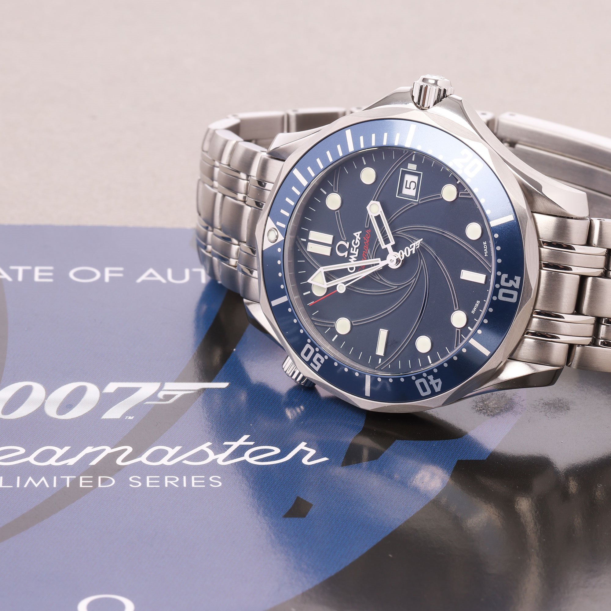 Omega Seamaster James Bond Limited Series Roestvrij Staal 2226.80.00