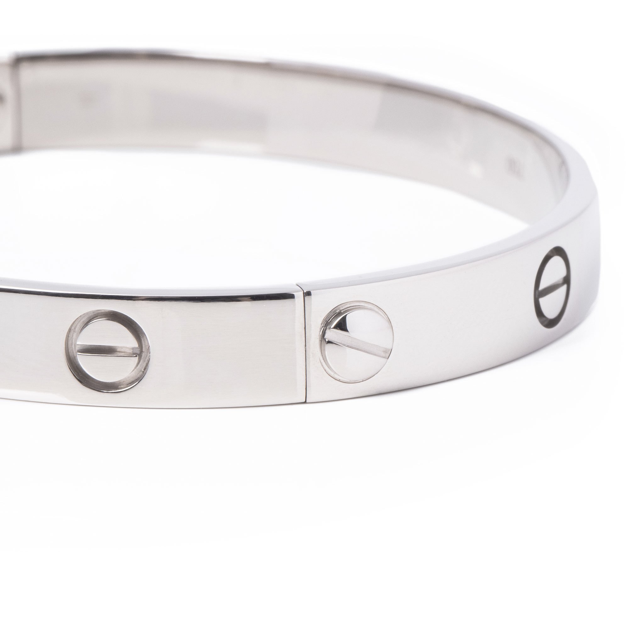 Cartier 18ct White Gold Love Bangle